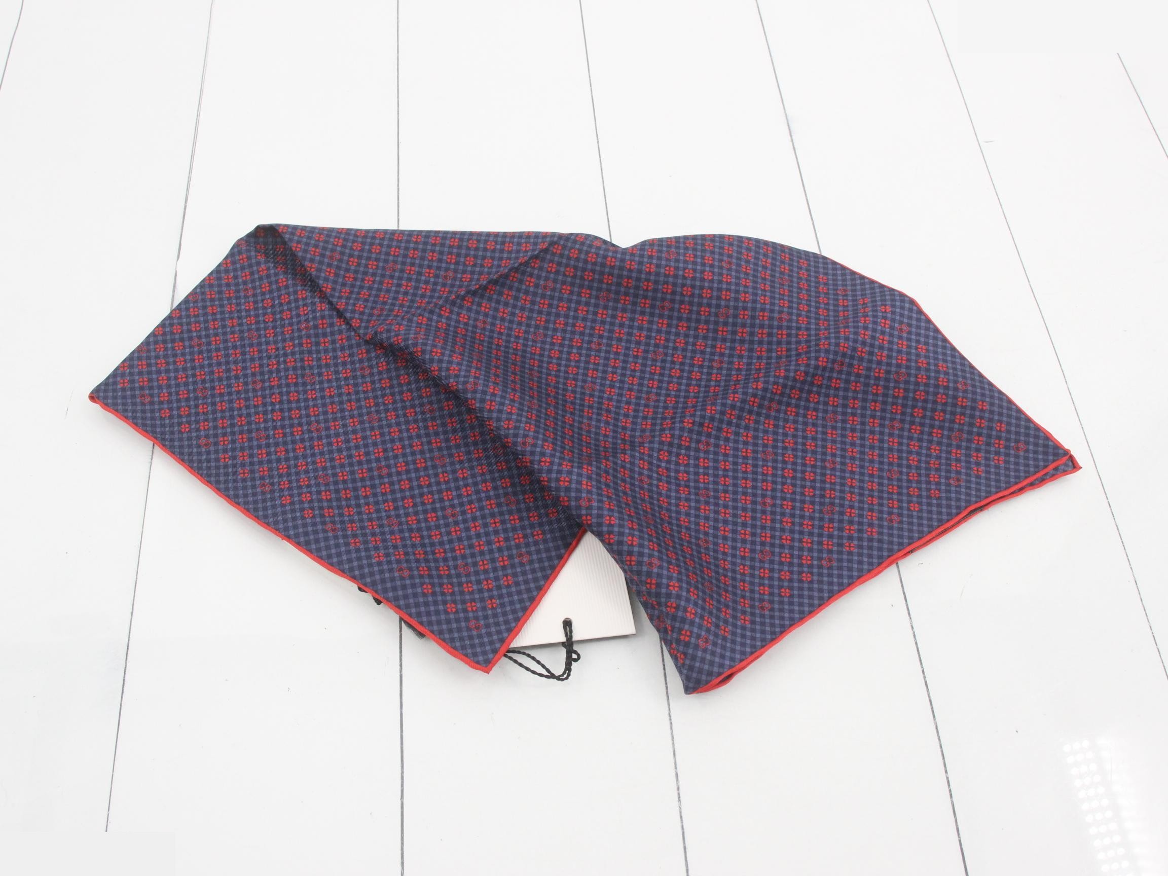 Interlocking Scarf, Navy — view 2