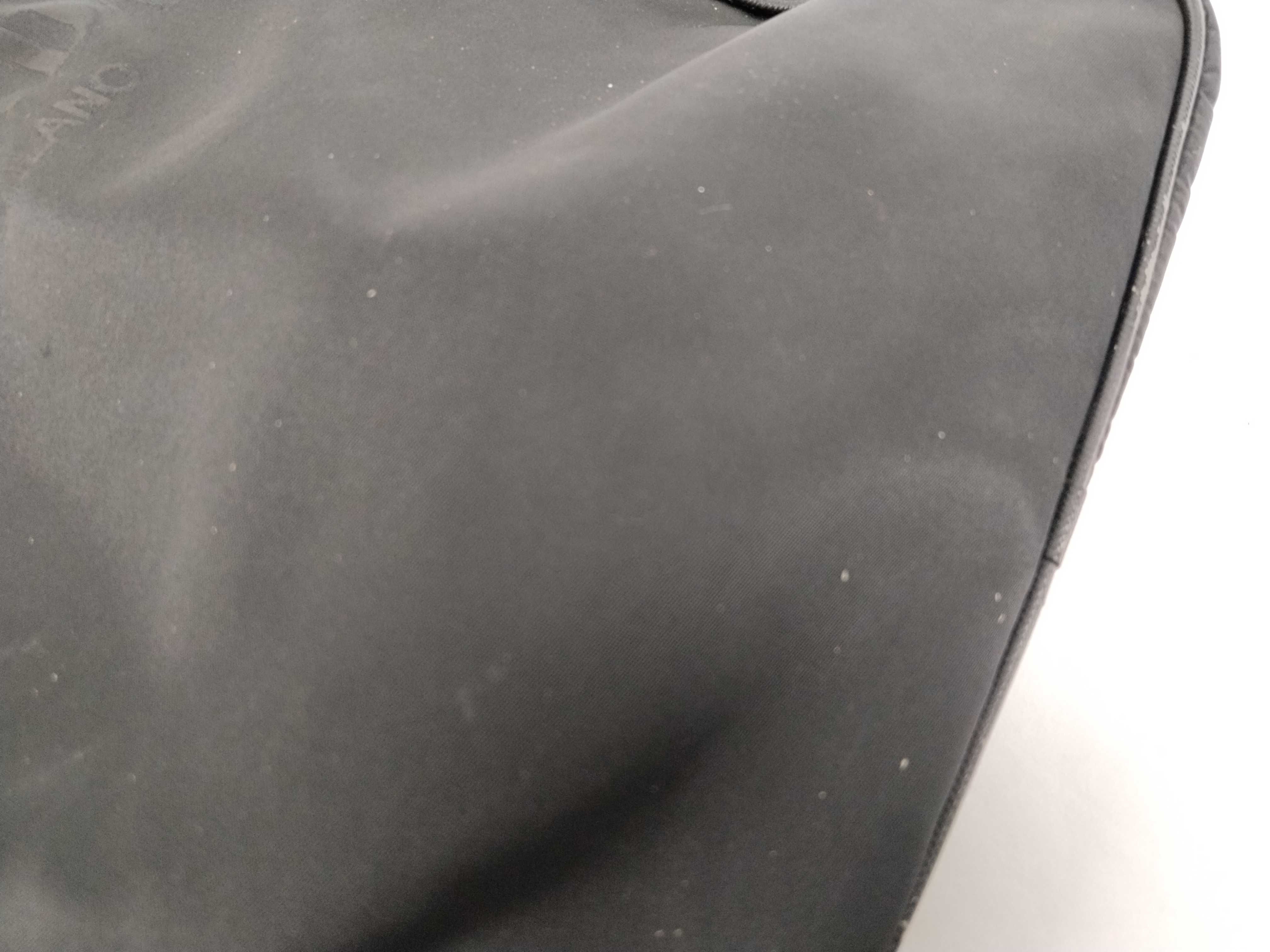 Nylon Prada Current Logo Jacquard Shoulder Bag — view 15
