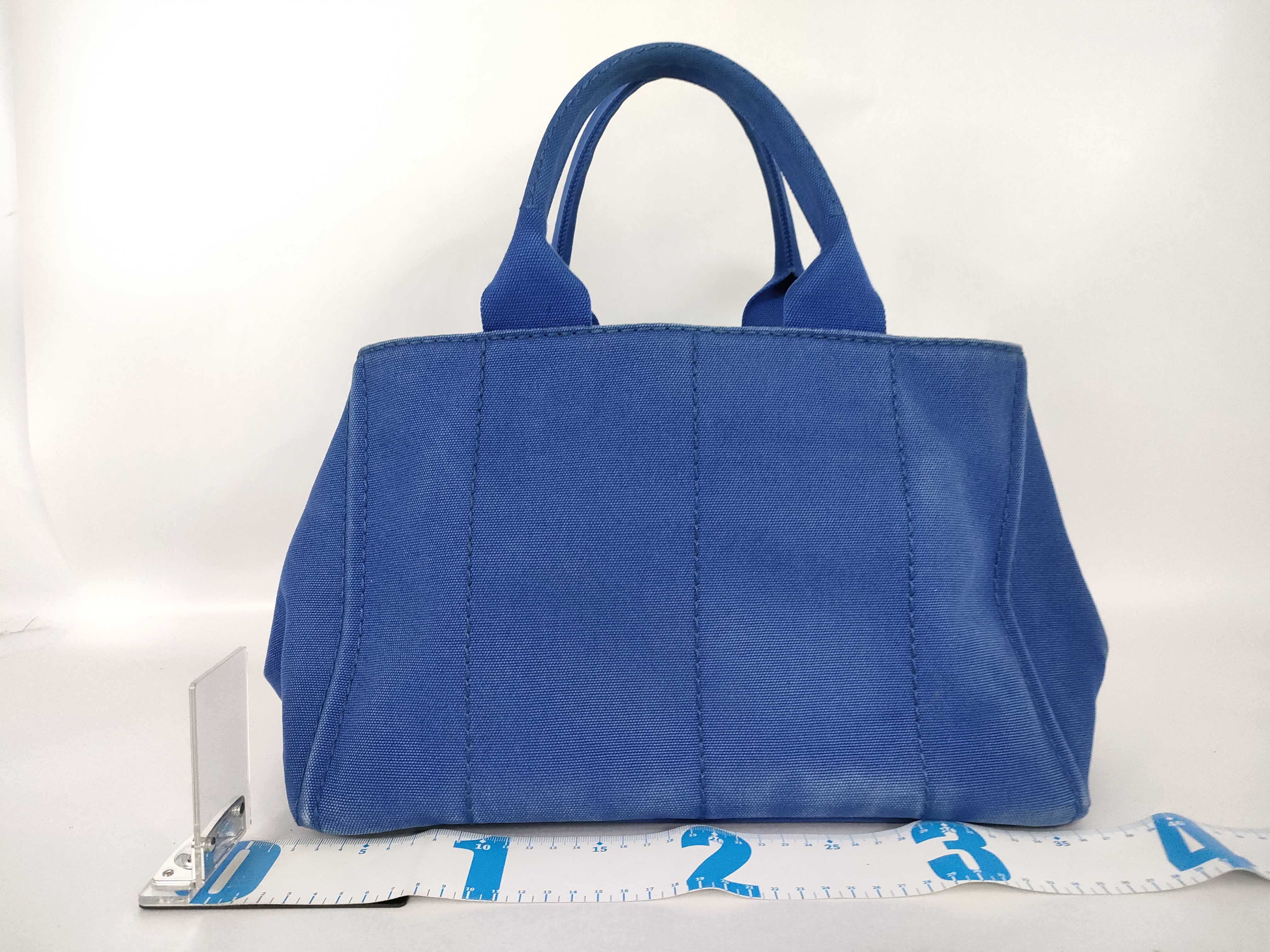 Canapa Handbag, Blue — view 2