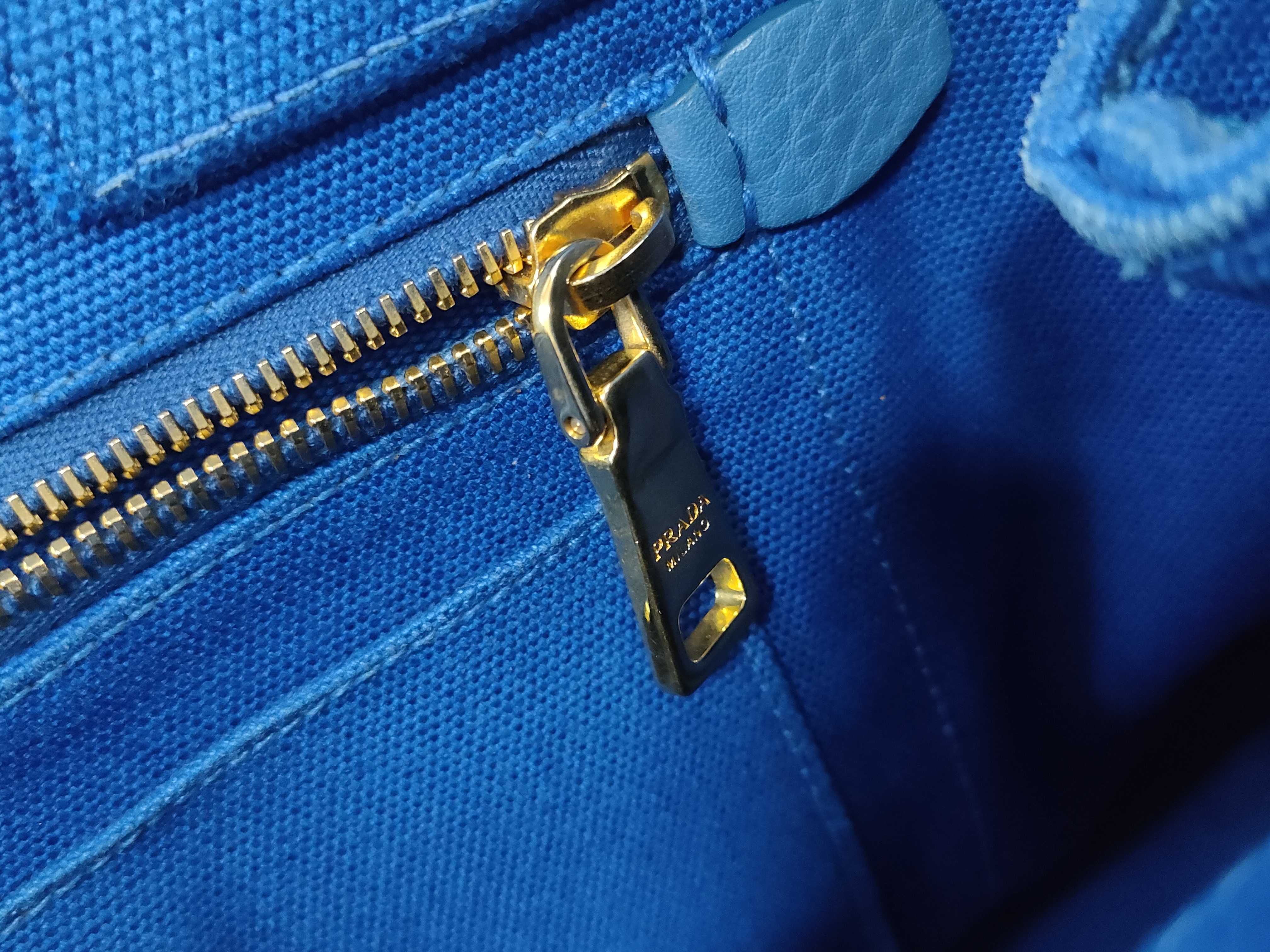 Canapa Handbag, Blue — view 12