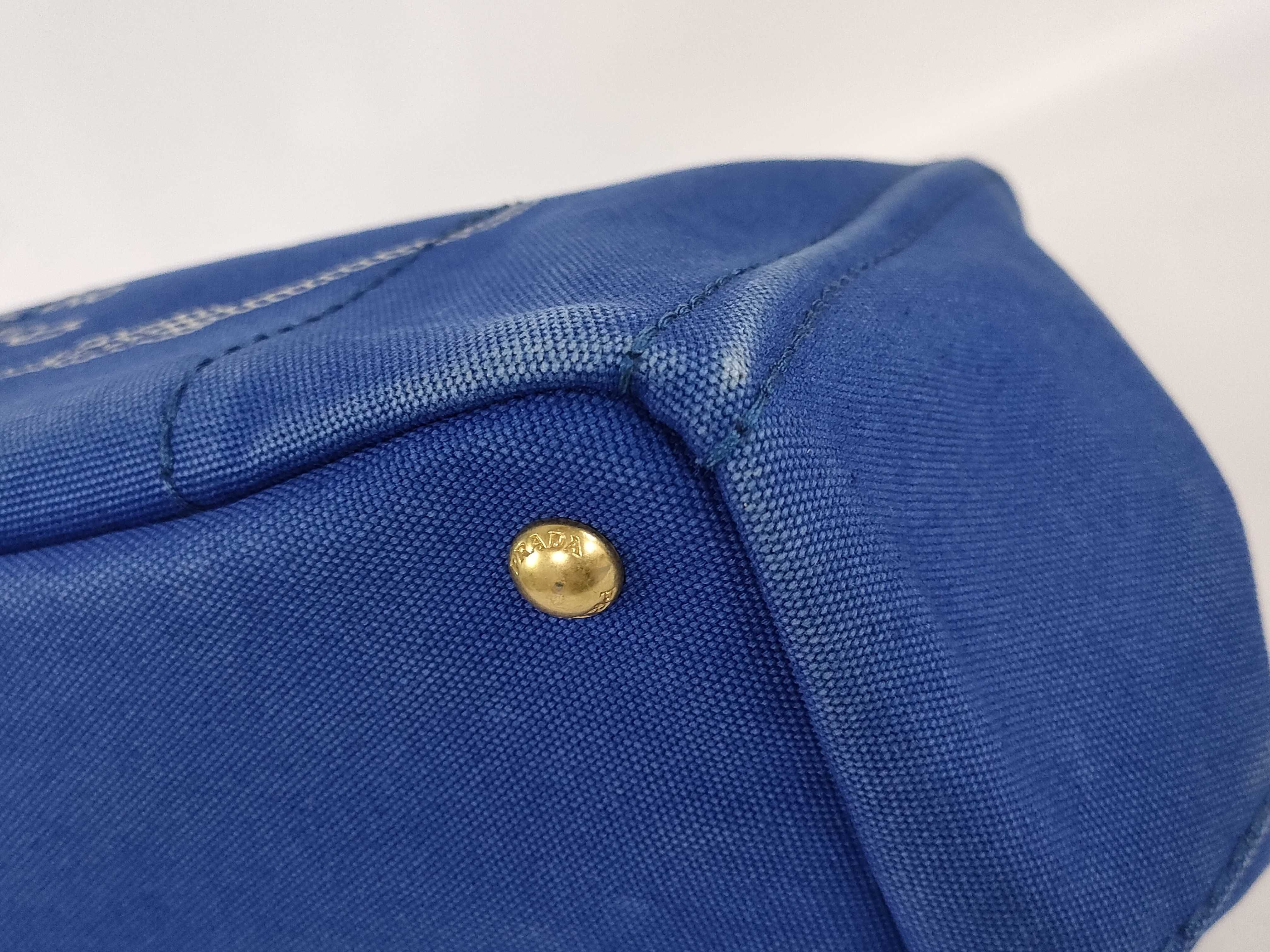 Canapa Handbag, Blue — view 6