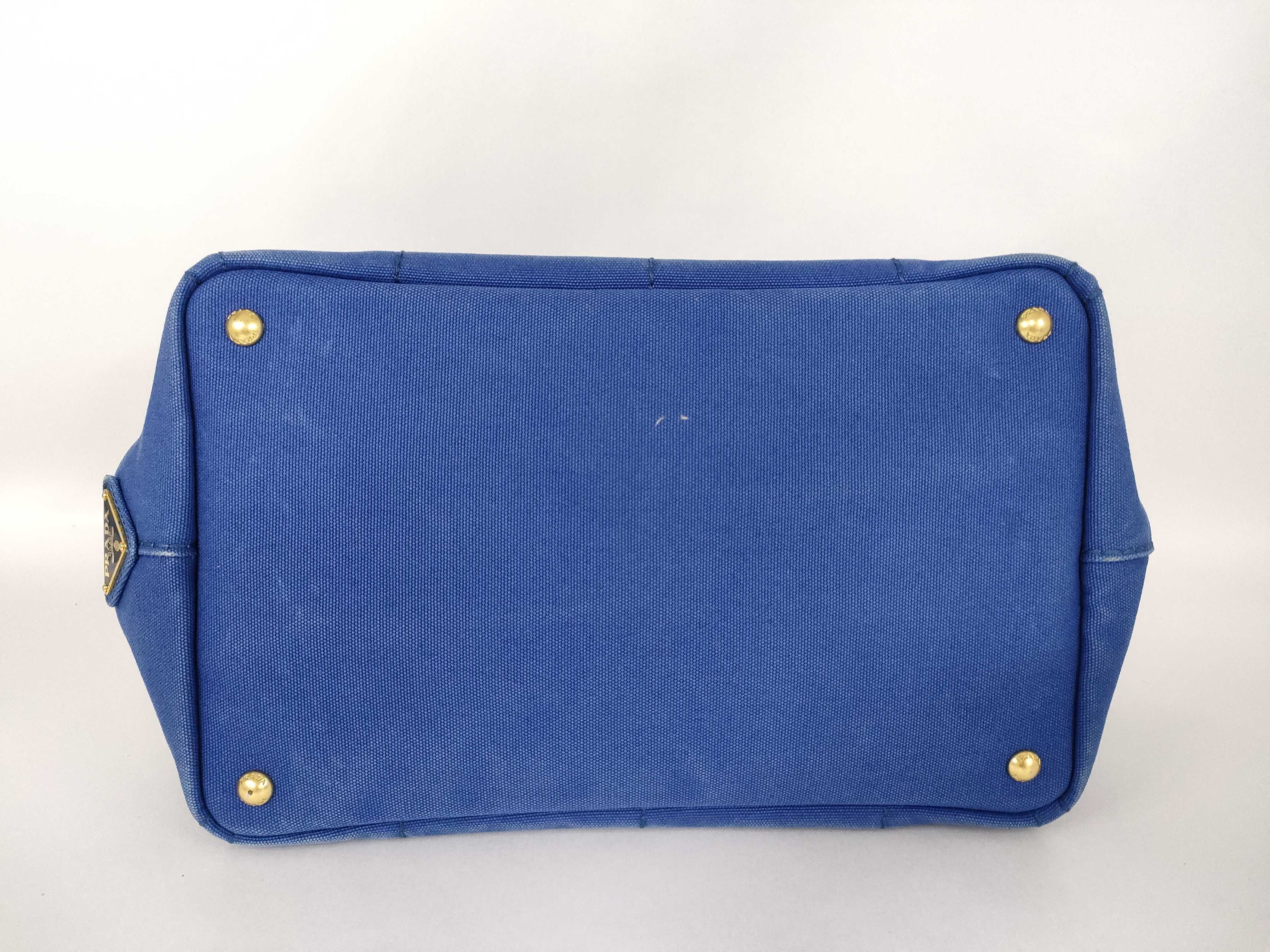 Canapa Handbag, Blue — view 7
