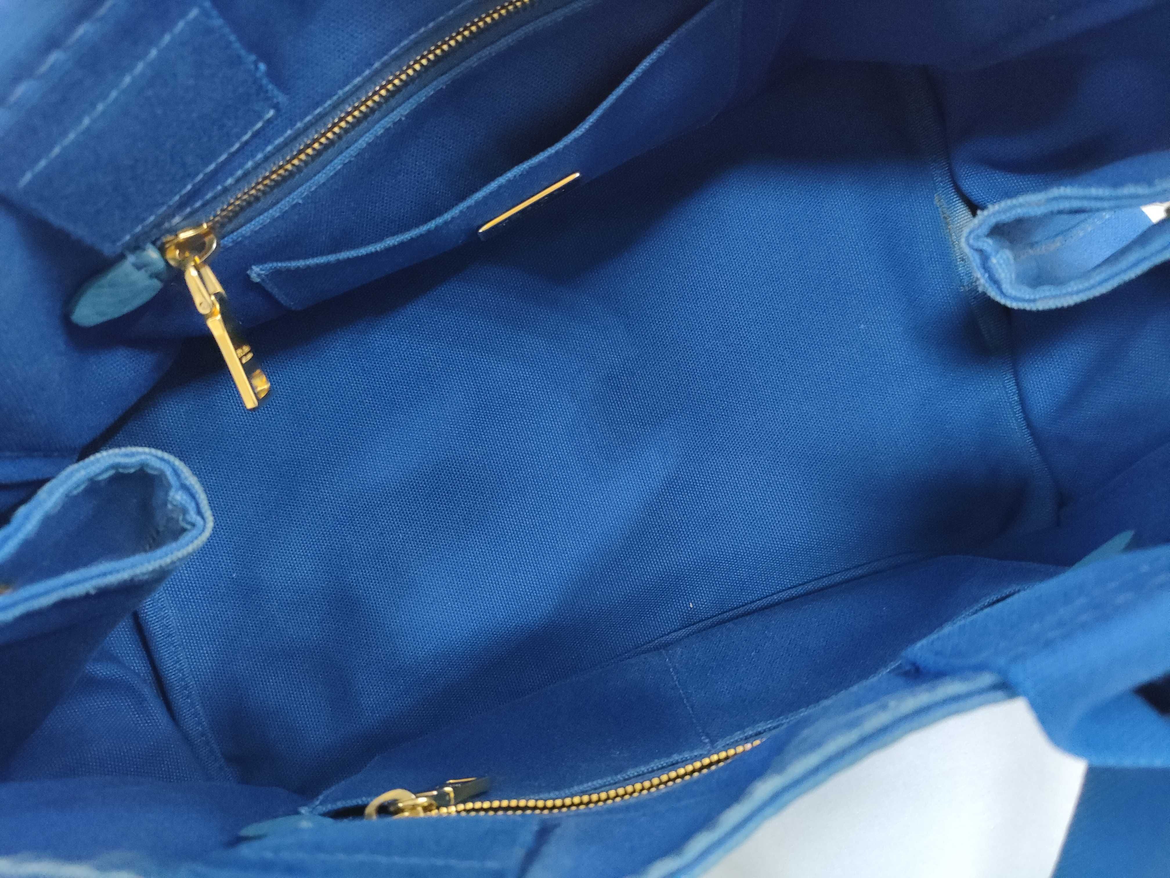 Canapa Handbag, Blue — view 8