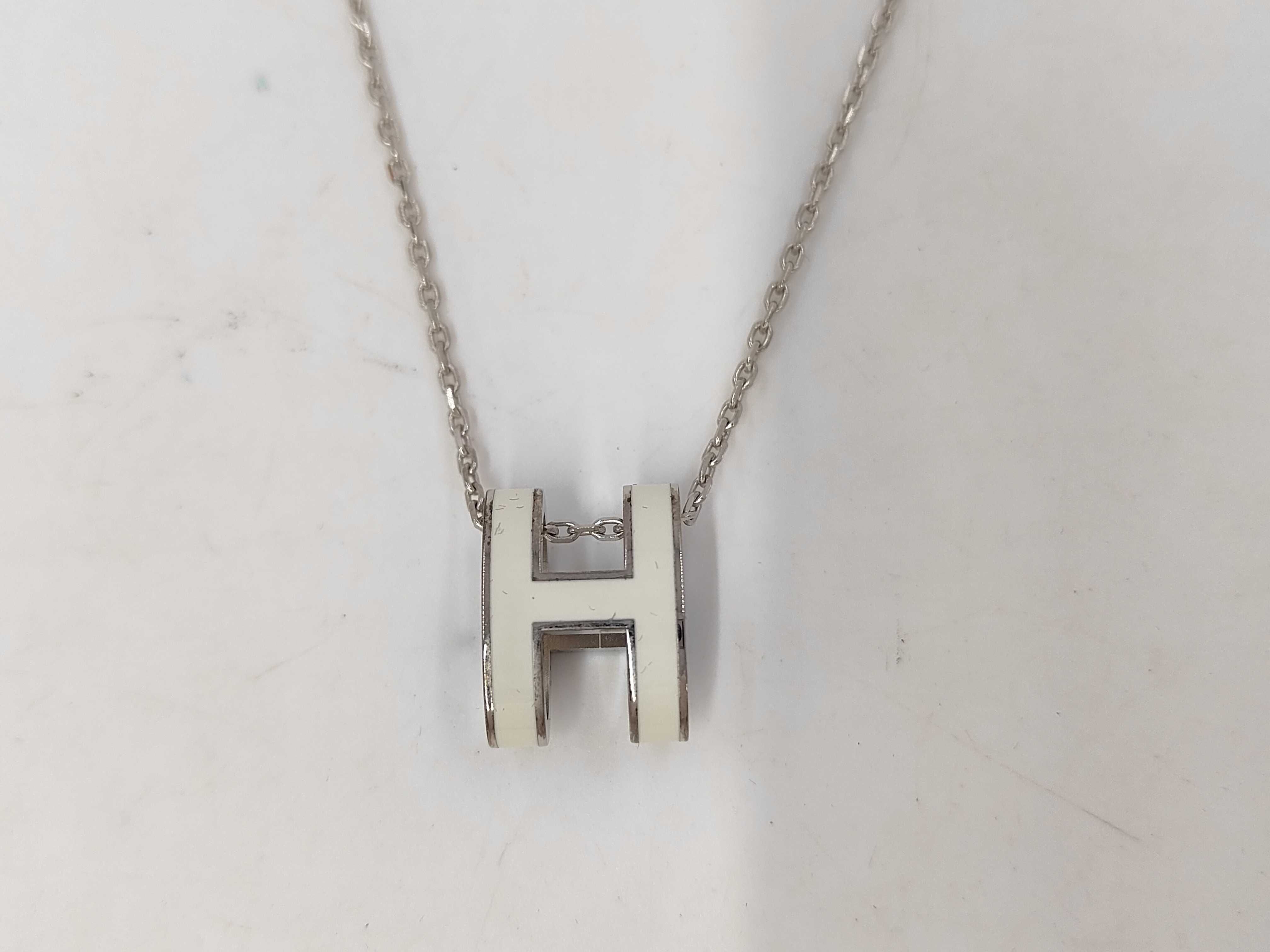 Mini Pop H Necklace — view 2