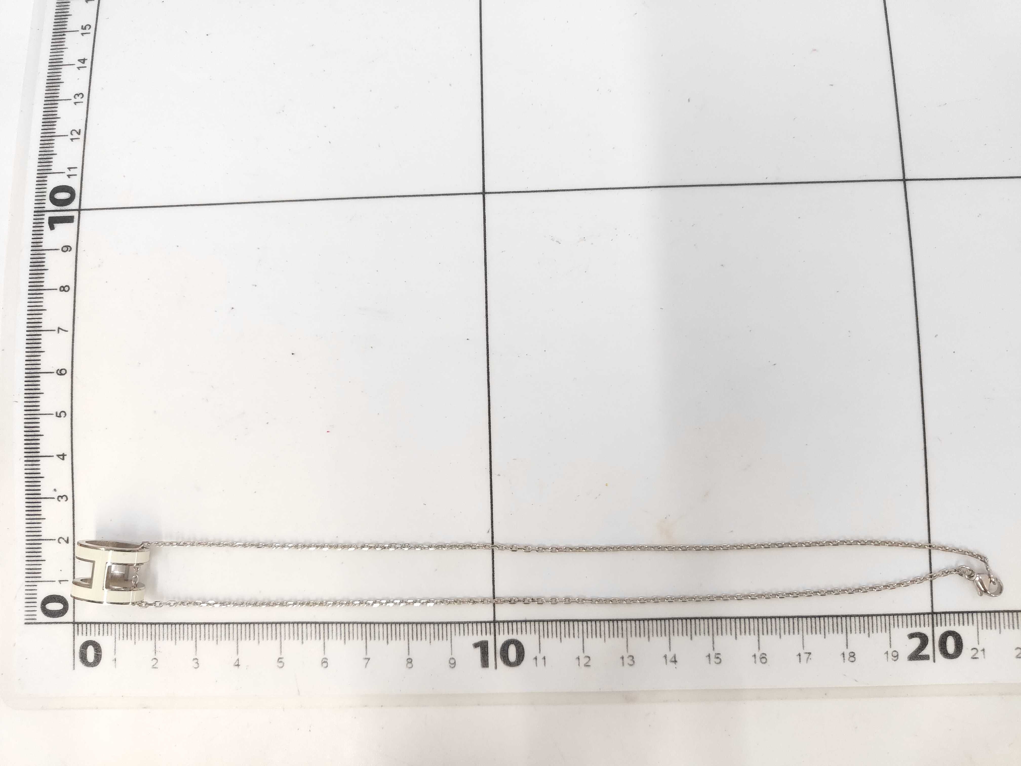 Mini Pop H Necklace — view 5