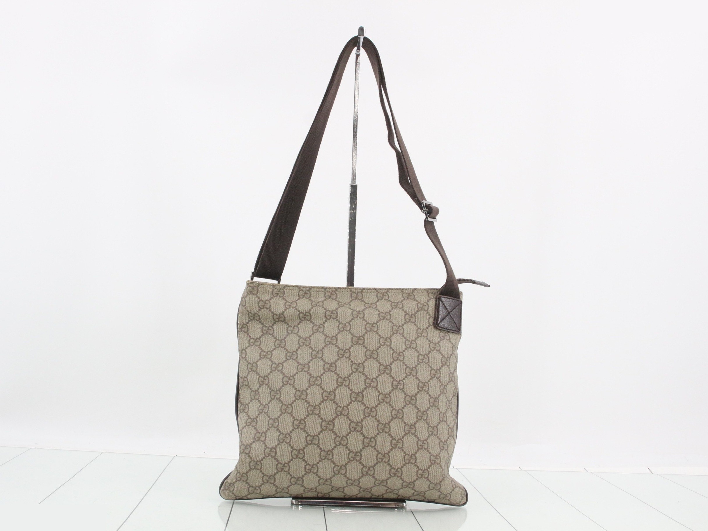 Long shoulder bag, brown — view 2