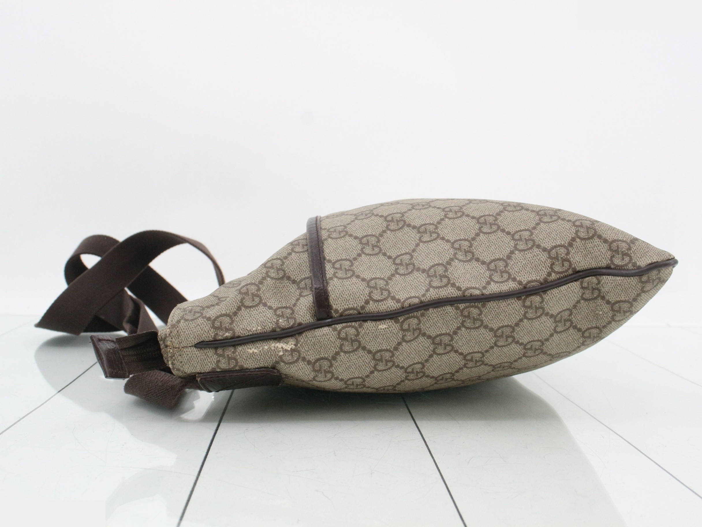 Long shoulder bag, brown — view 4
