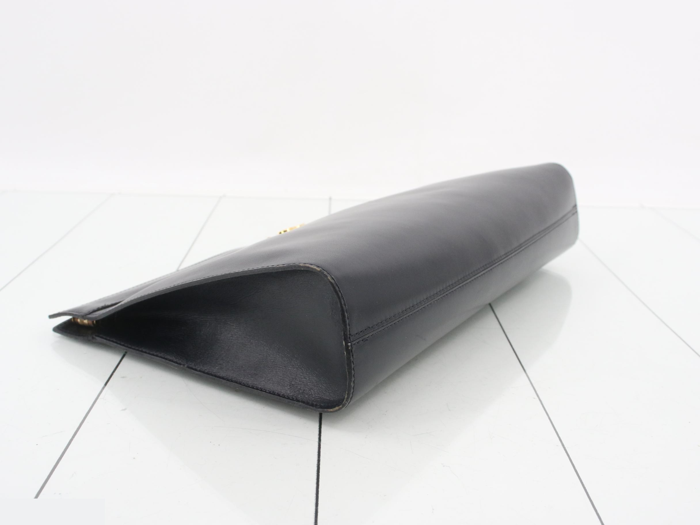 clutch with Coco Mark, lambskin, with dust bag and box. — view 5