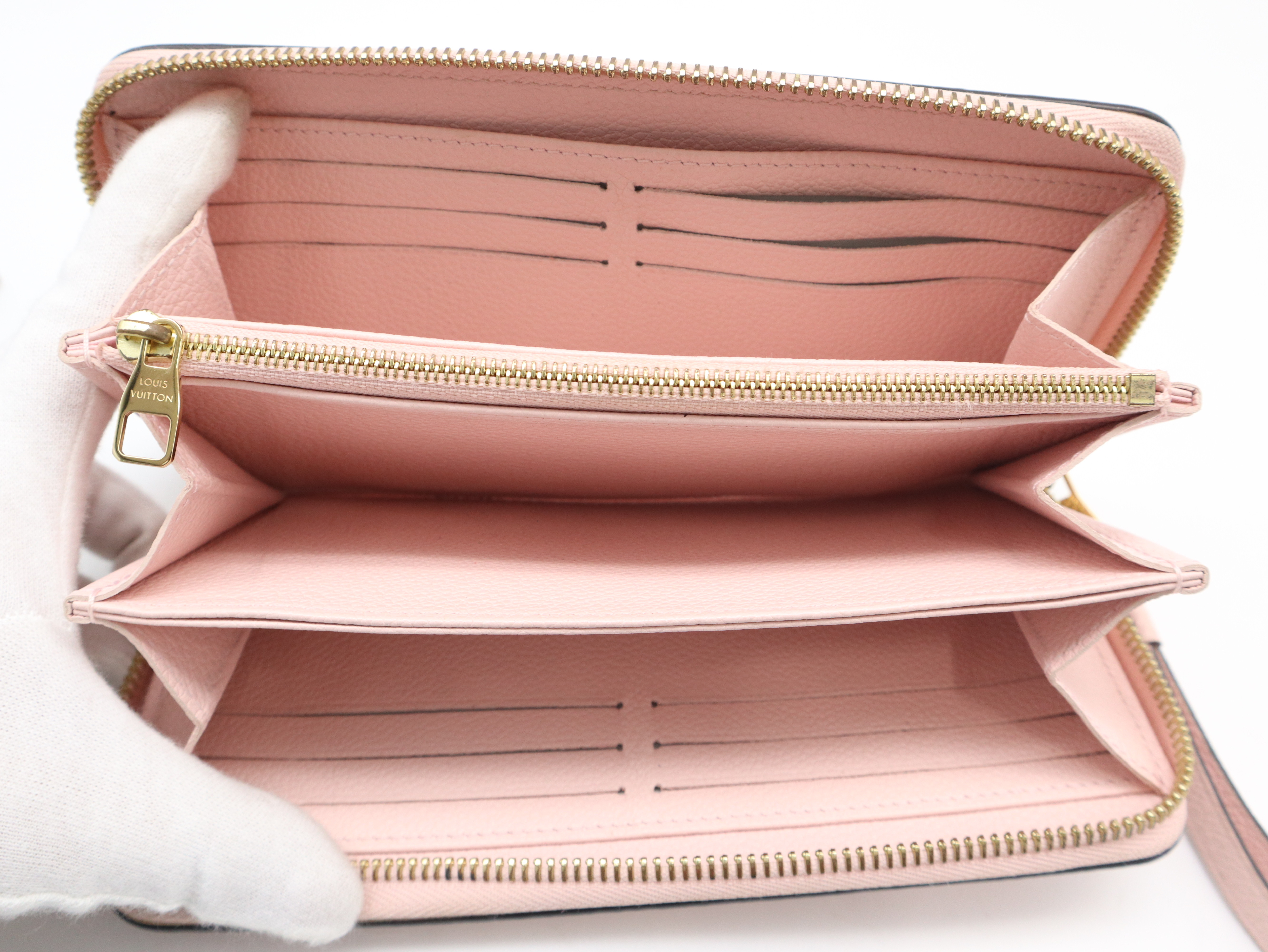M80403 Monogram Empreinte Zippy Wallet Budont Rose — view 8