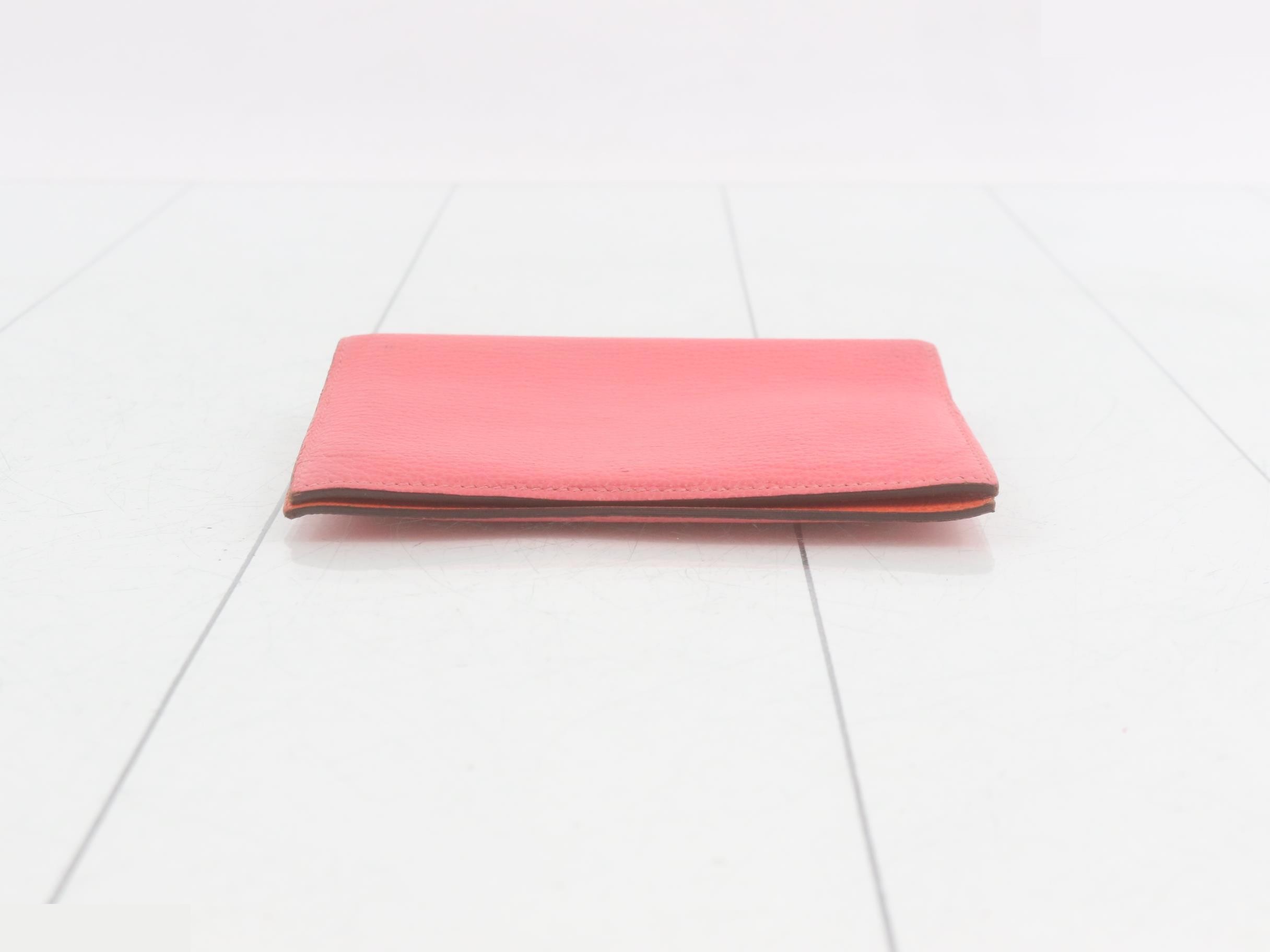 Leather notebook cover with T stamp — view 3