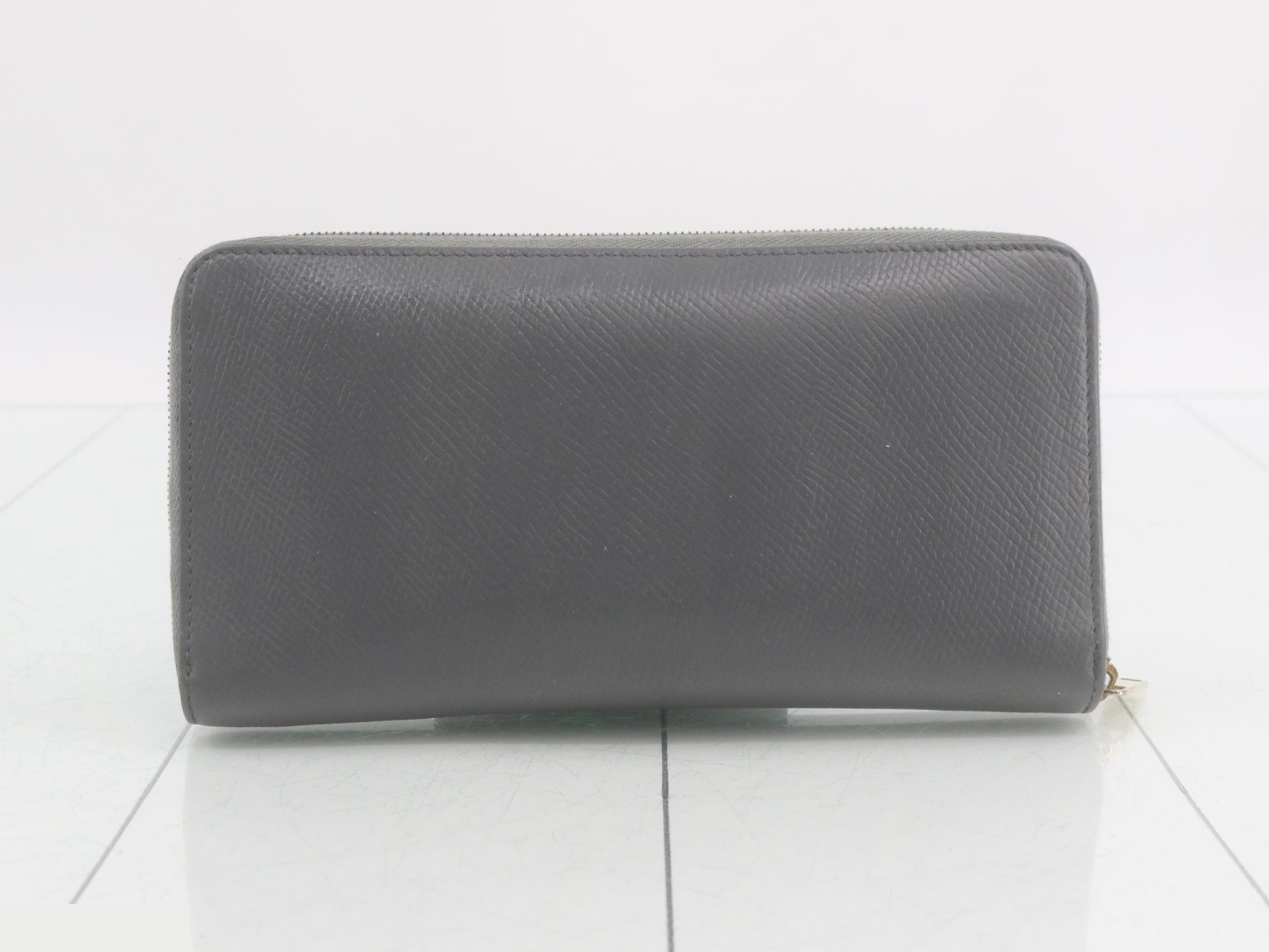 Round zipper long wallet — view 2
