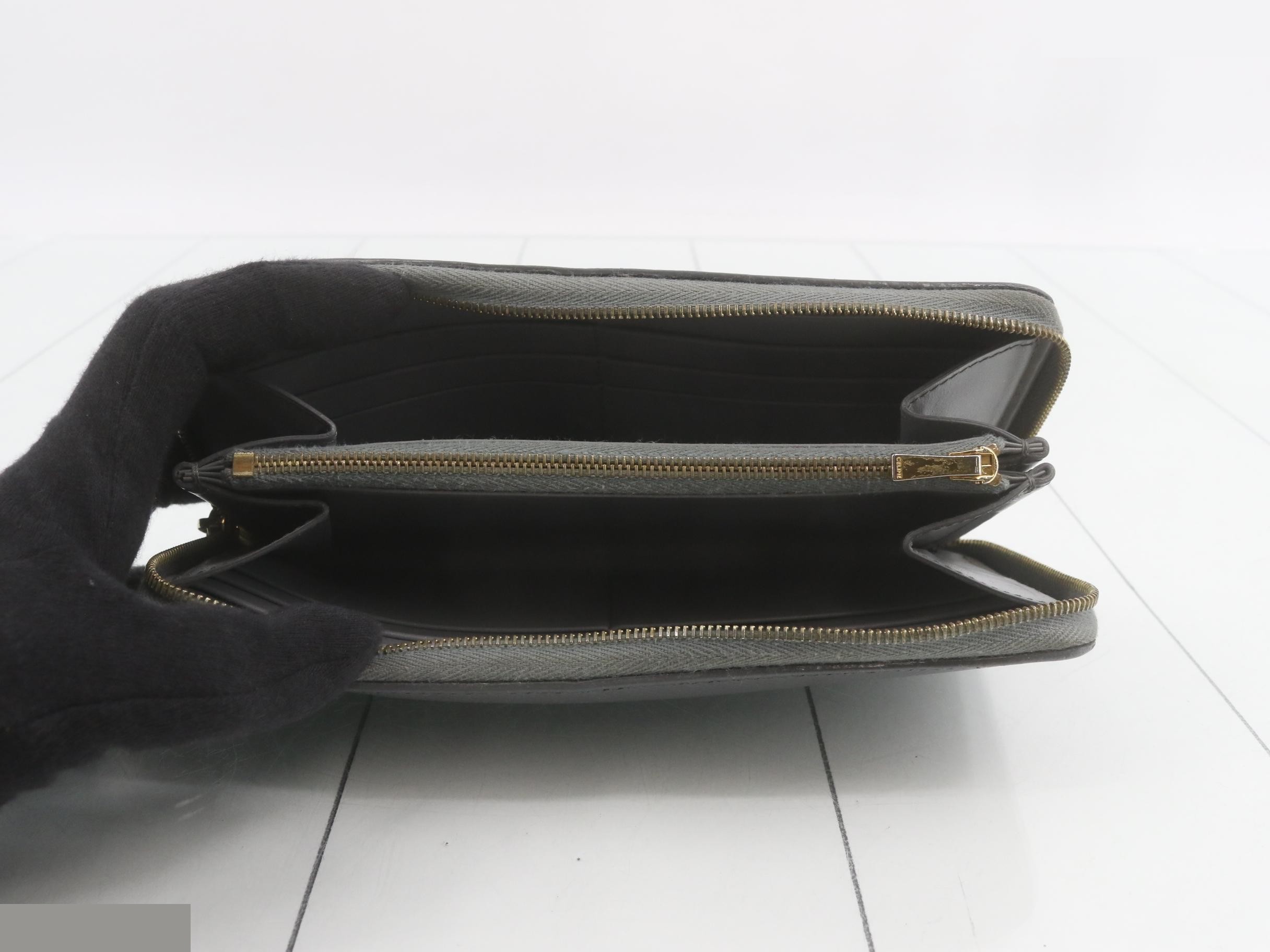 Round zipper long wallet — view 4