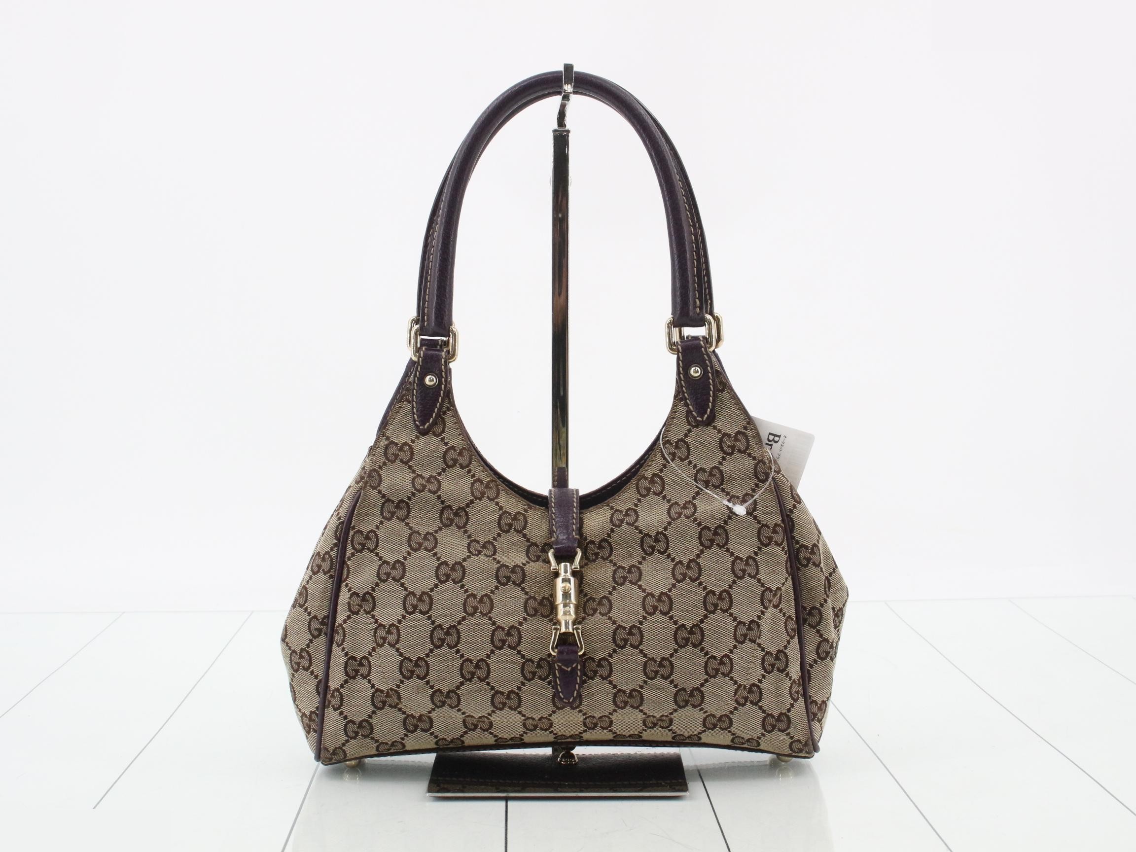 New Jackie GG Canvas Shoulder Bag