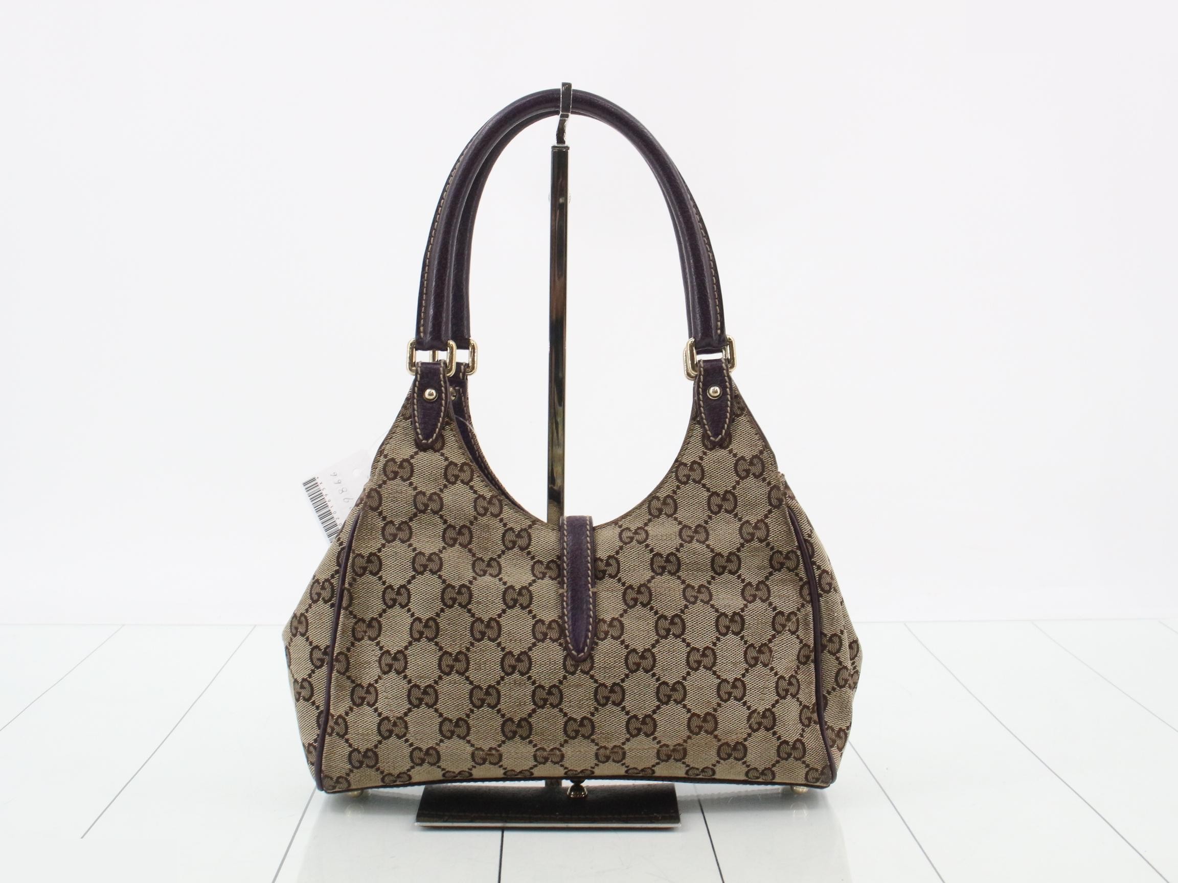 New Jackie GG Canvas Shoulder Bag — view 2