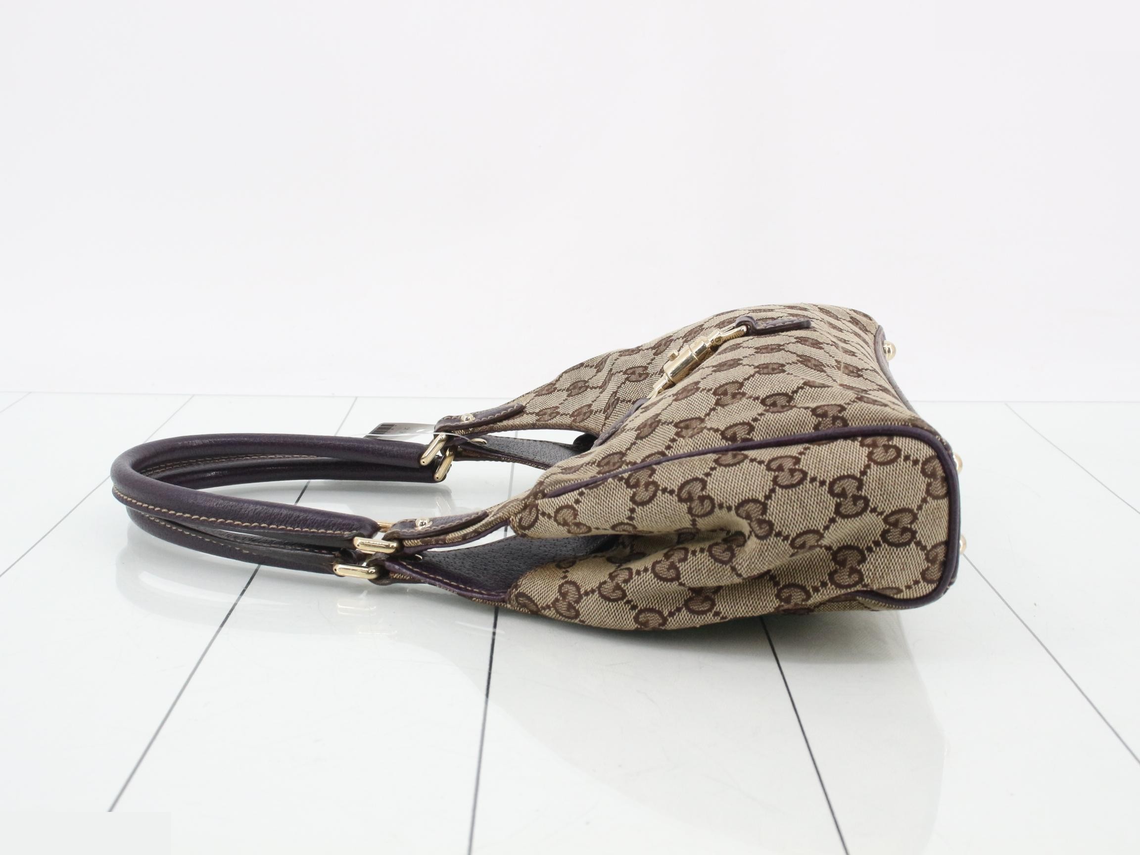 New Jackie GG Canvas Shoulder Bag — view 4