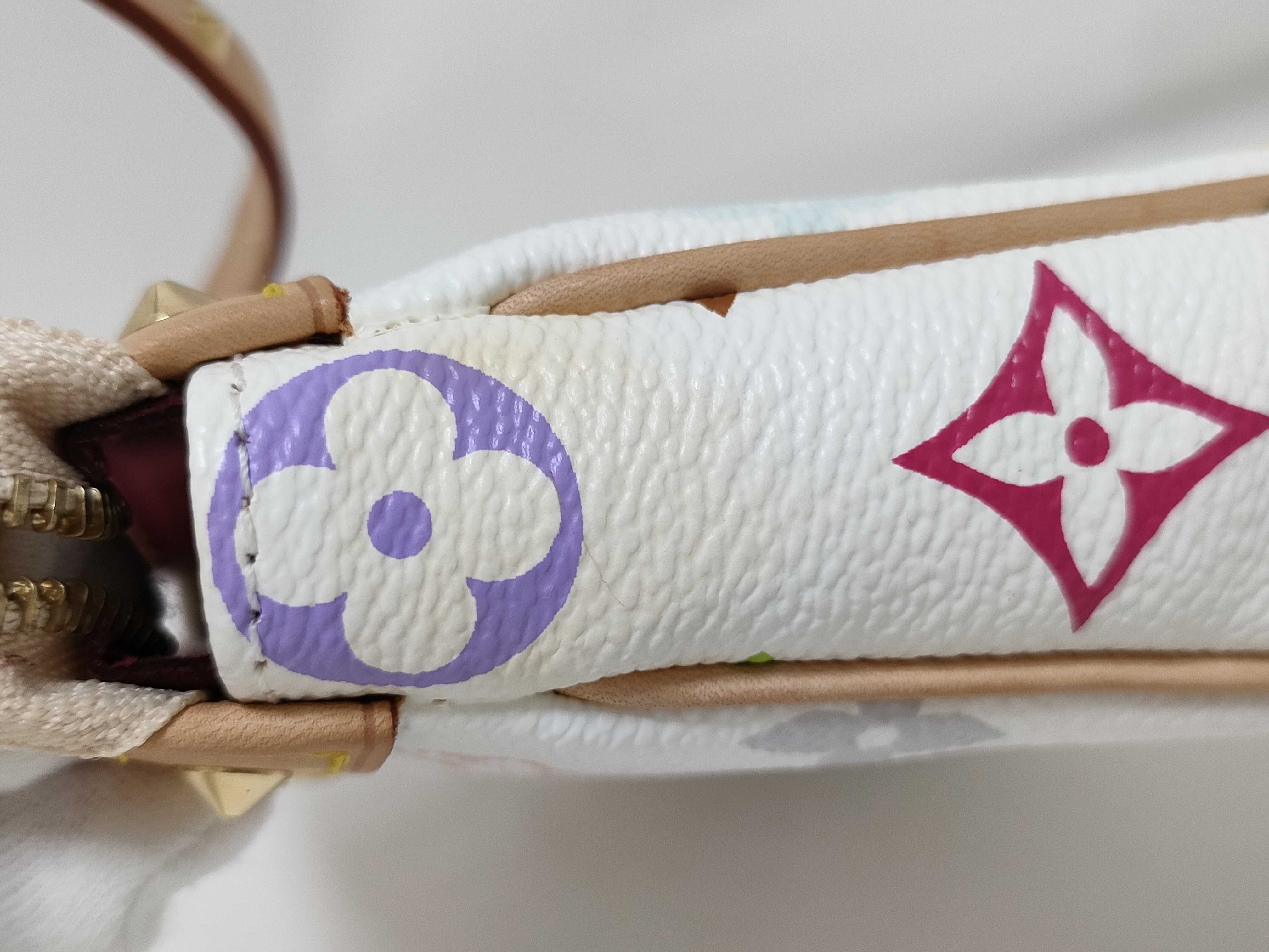 Monogram Multicolor White Monogram Multicolor Pochette Accessoires Handbag — view 13