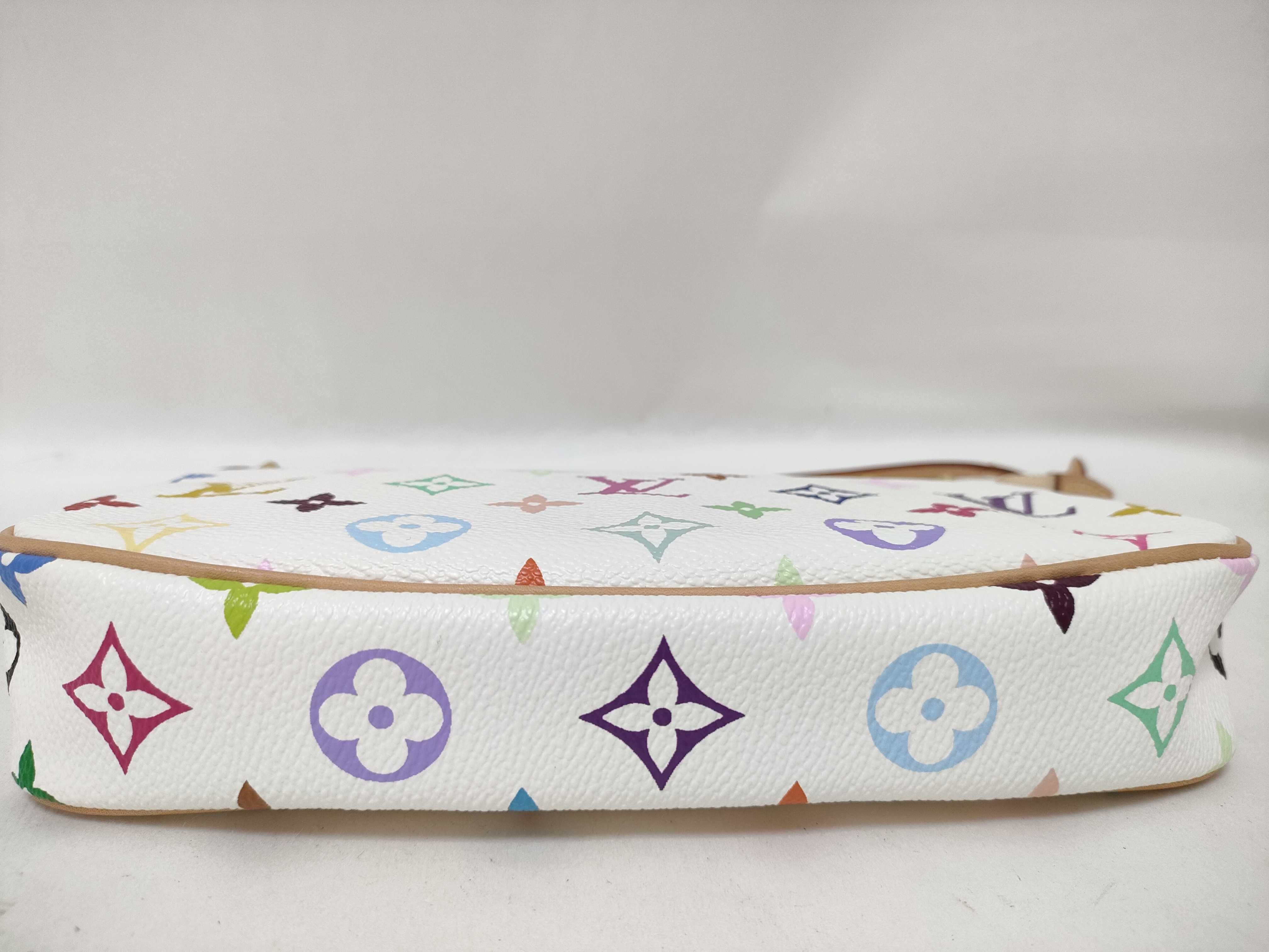 Monogram Multicolor White Monogram Multicolor Pochette Accessoires Handbag — view 7