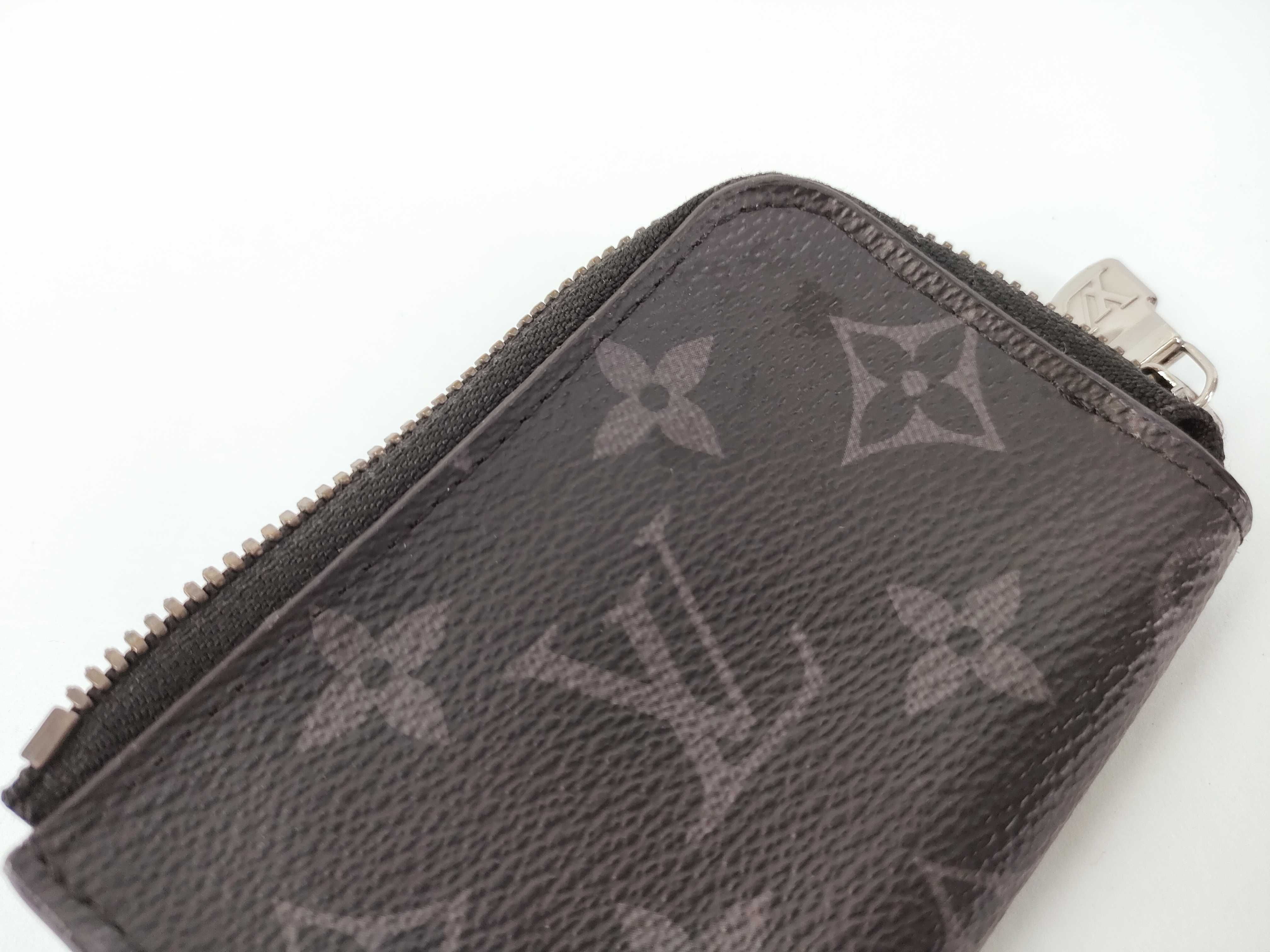 Monogram Coin Case Portemonnaie Jour Monogram Eclipse MB4270 Coin Case — view 12