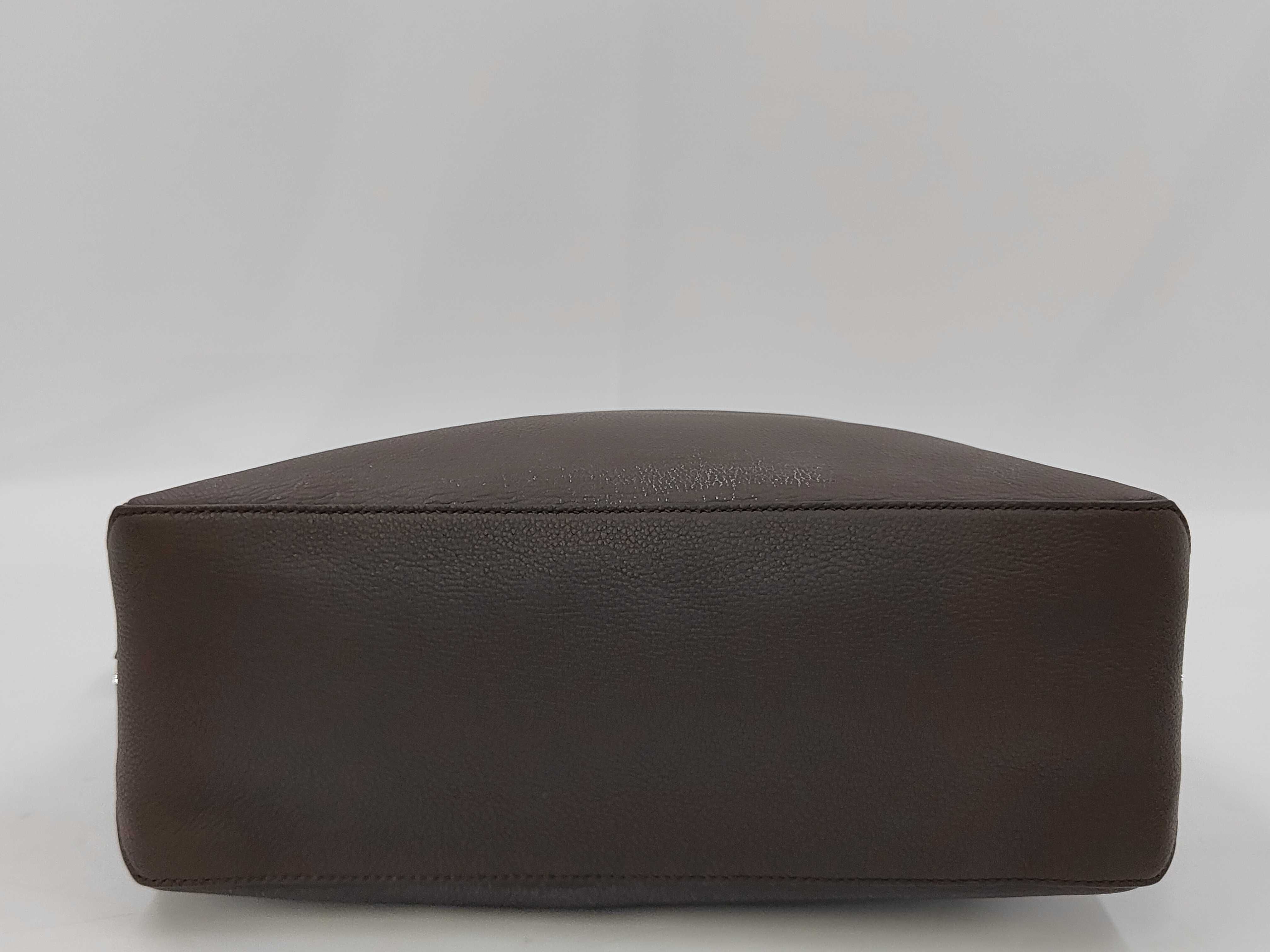 Louis Large Dark Brown Leather Bag 7VA667 ASHI Handbag — view 4