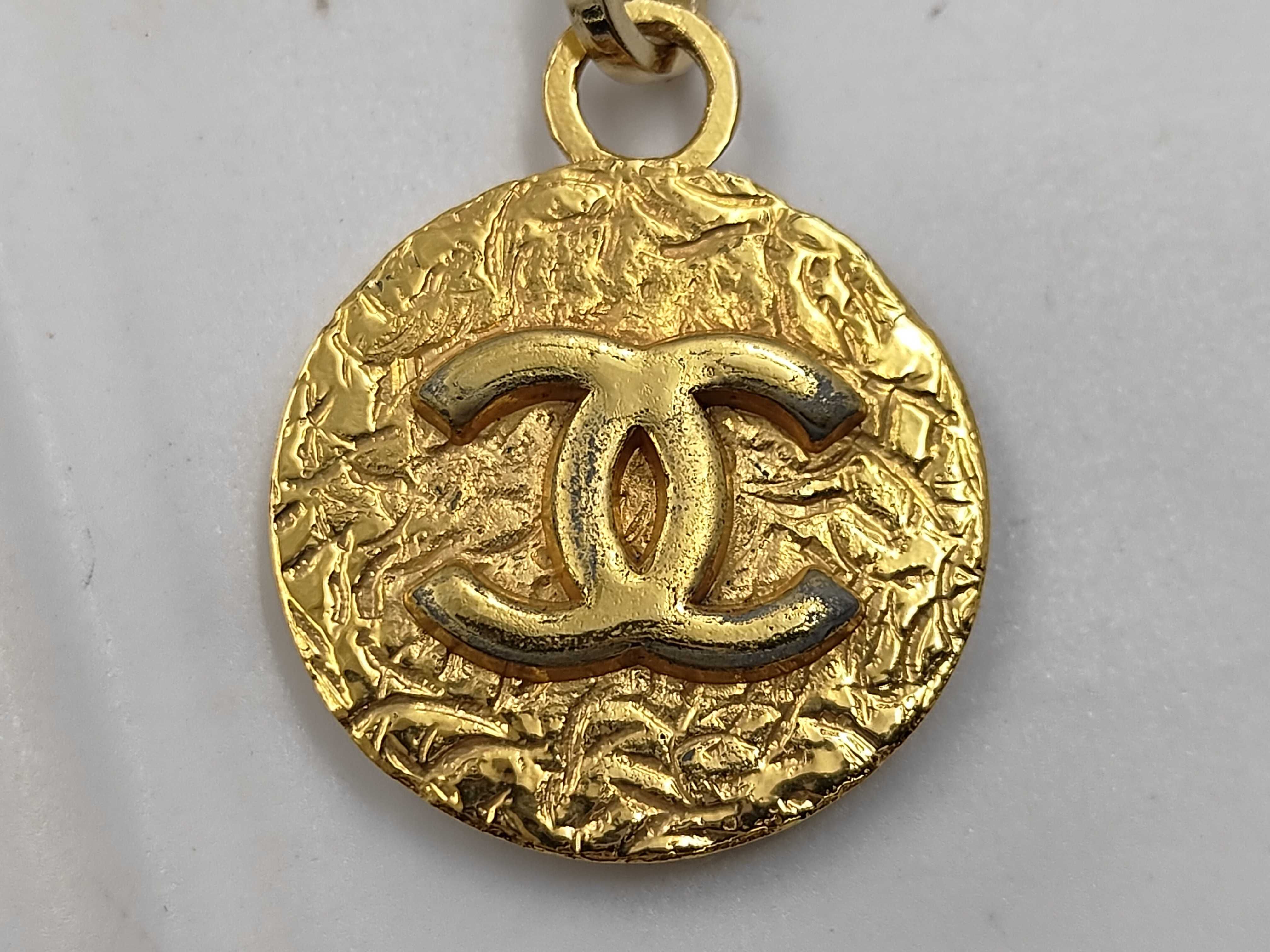 Coin Motif Chain Belt with Engraving — view 7