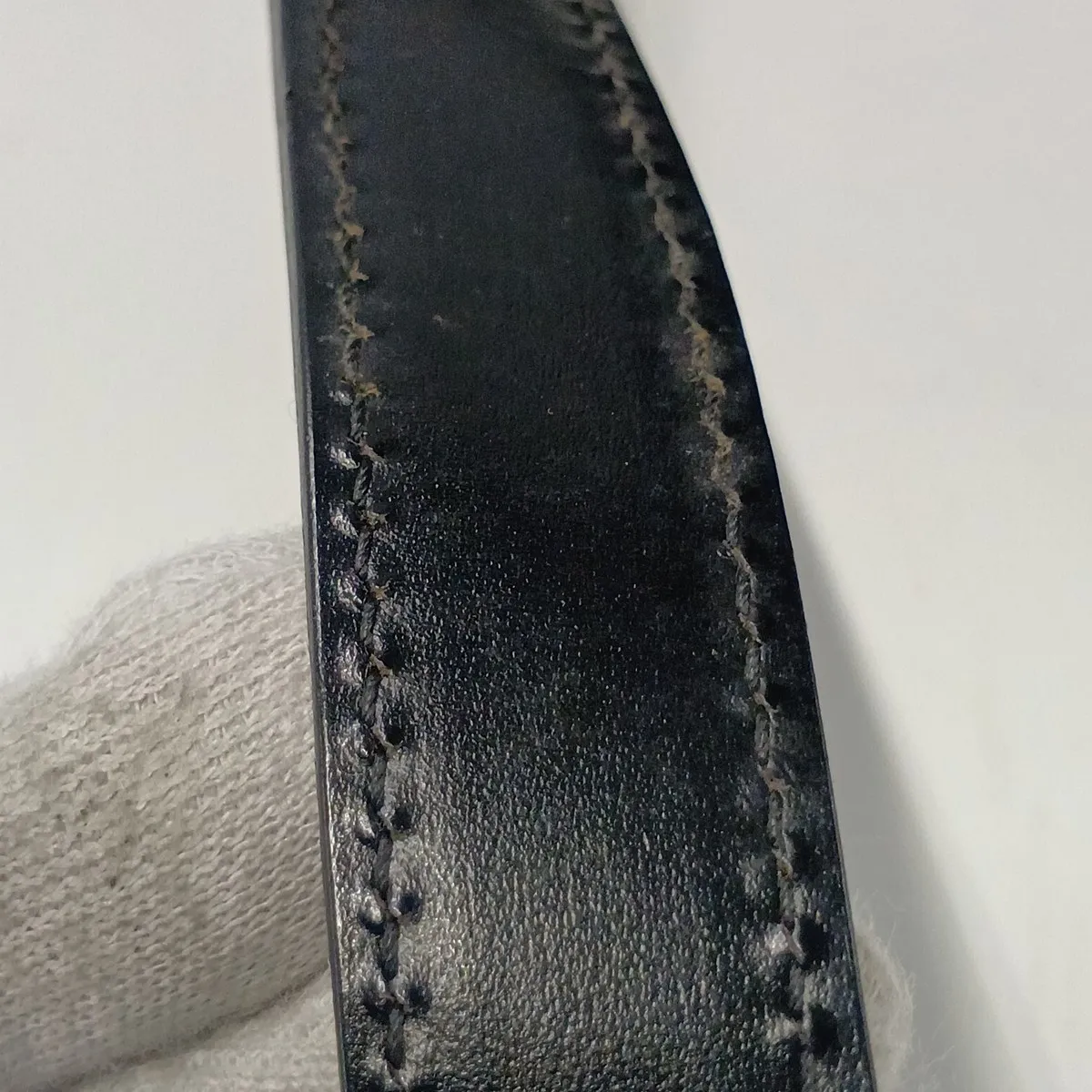 Panthère Leather 2-Way Handbag, Black — view 13