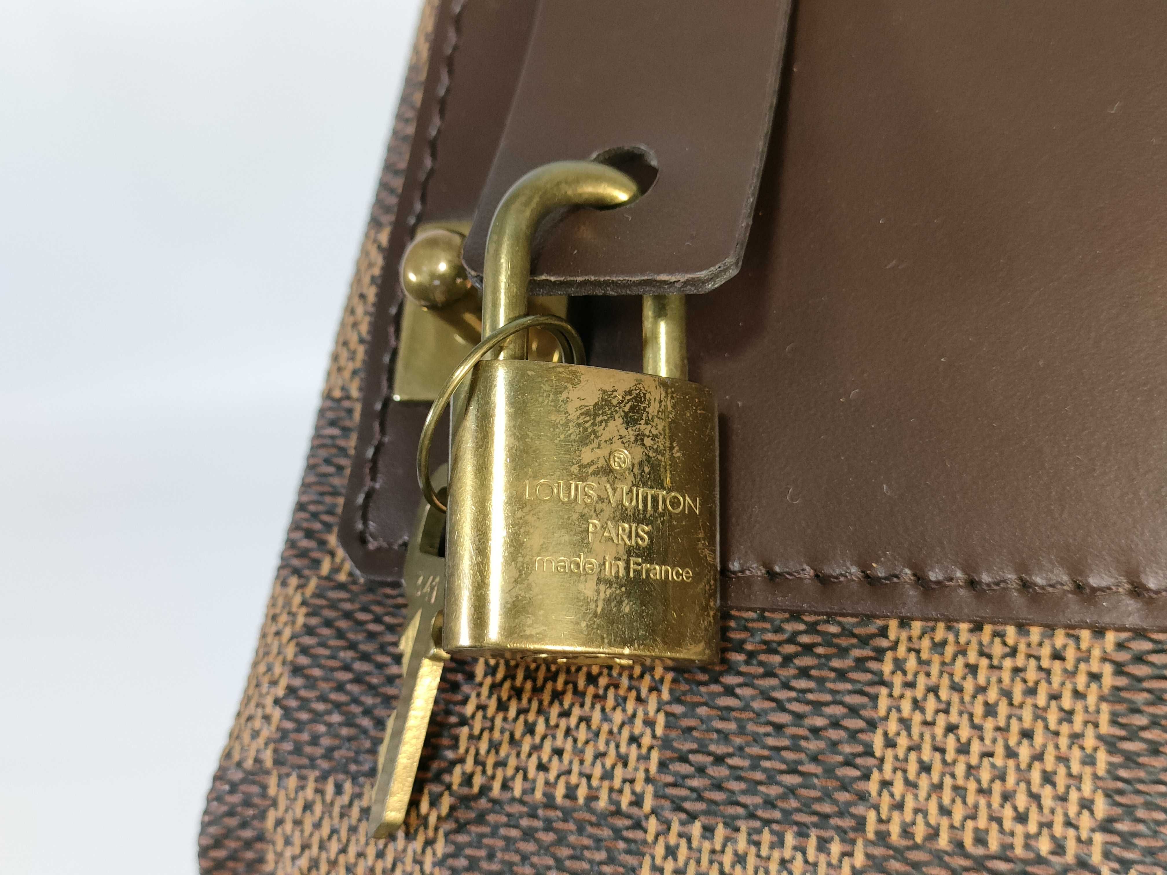 Damier N41165 Greenwich PM Boston Bag — view 9