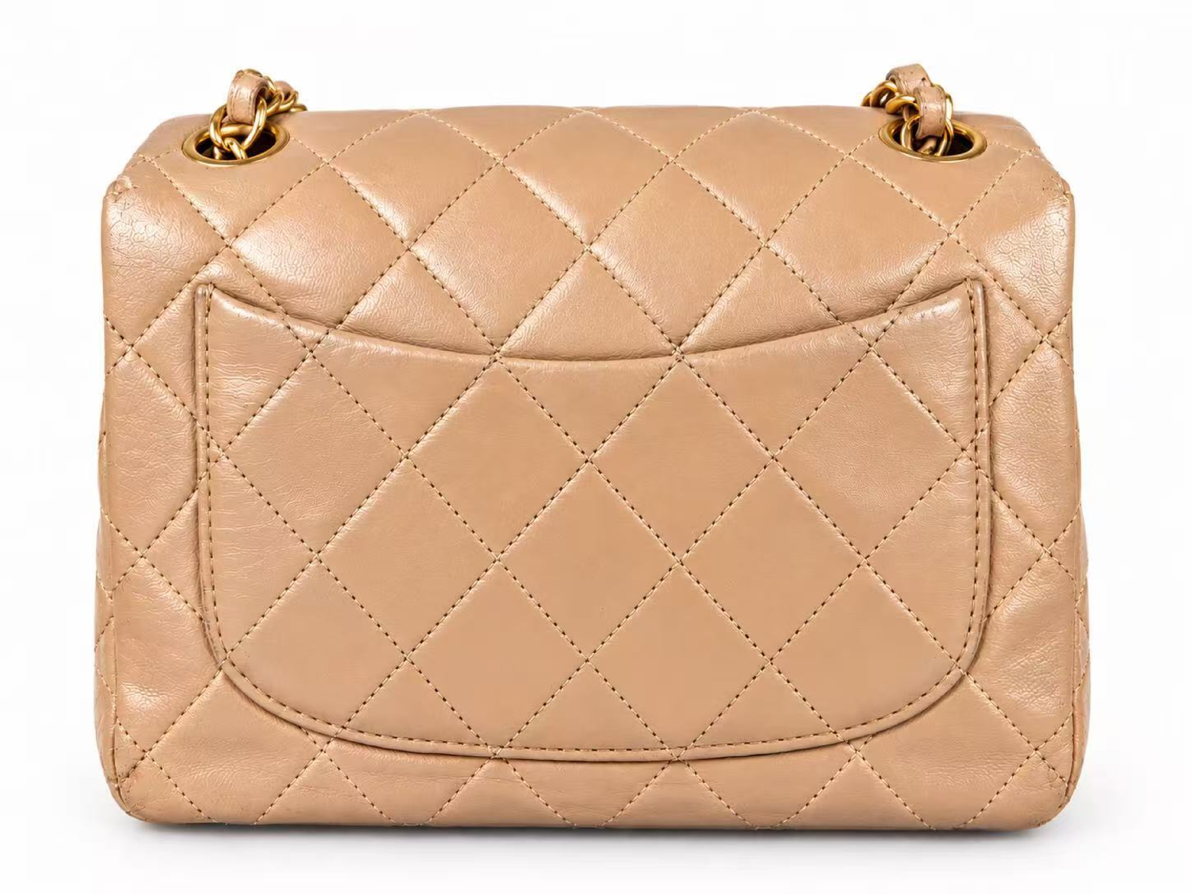 Matelassé 17 Lambskin Shoulder Bag — view 3