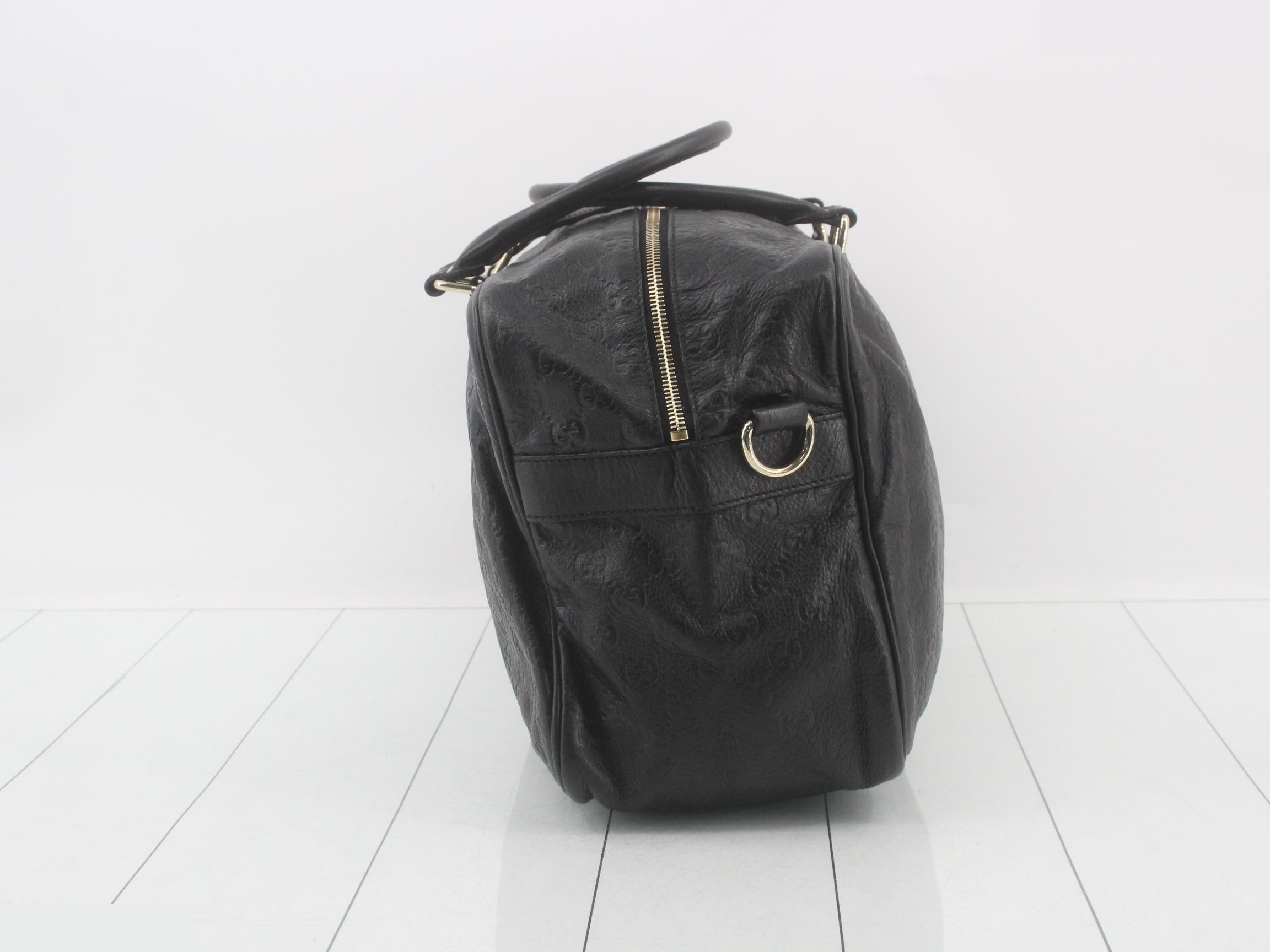GG Shima 2-Way Boston Bag, Black — view 4