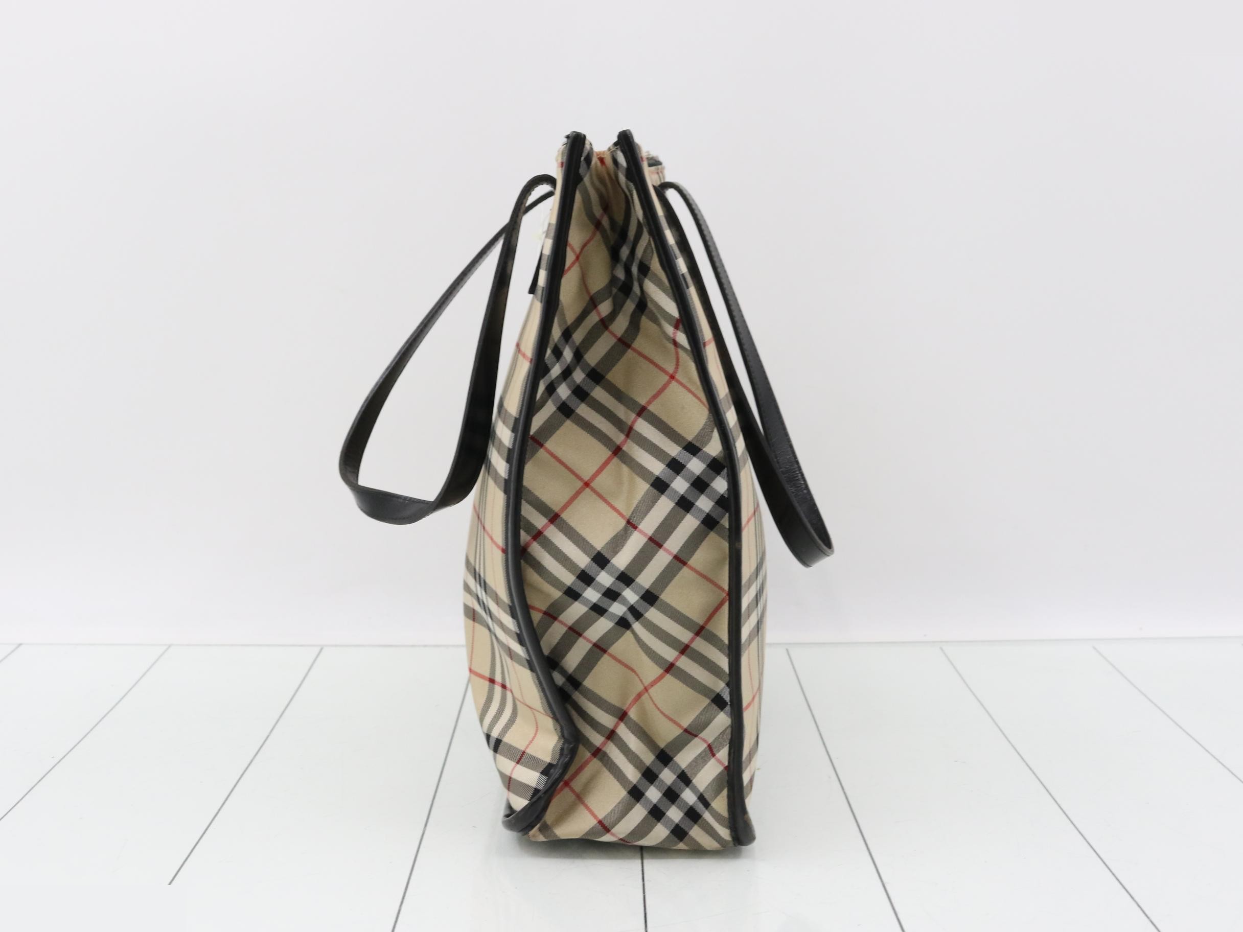 Nova Check Tote Bag — view 3