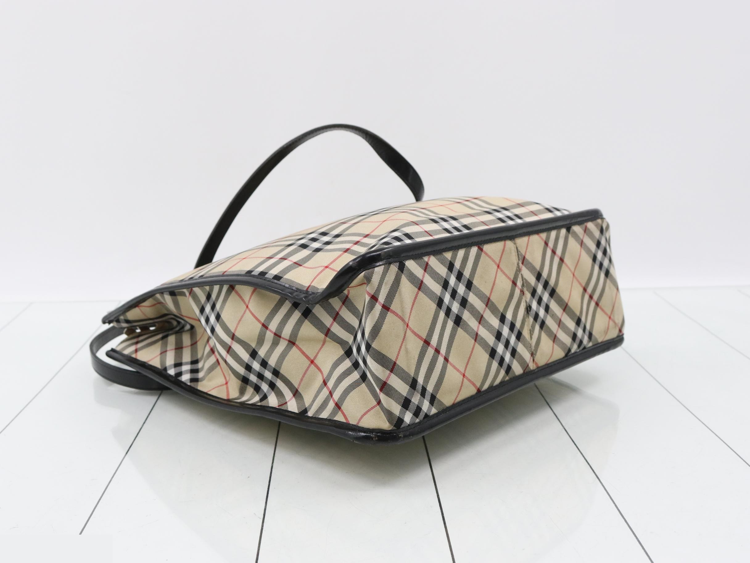 Nova Check Tote Bag — view 5