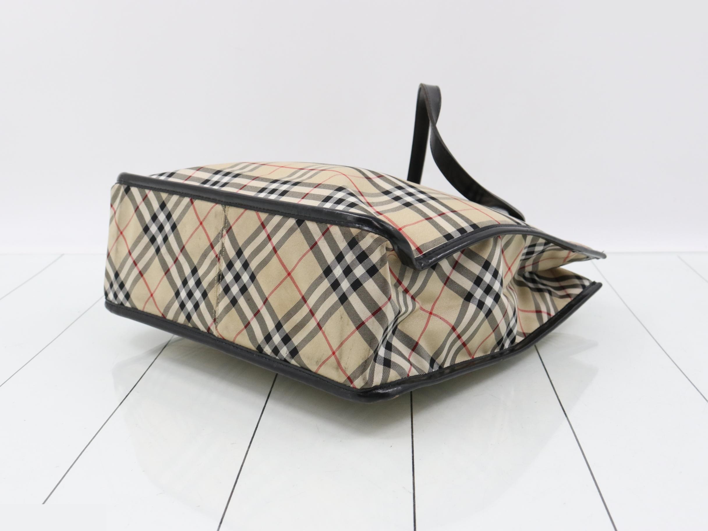 Nova Check Tote Bag — view 6
