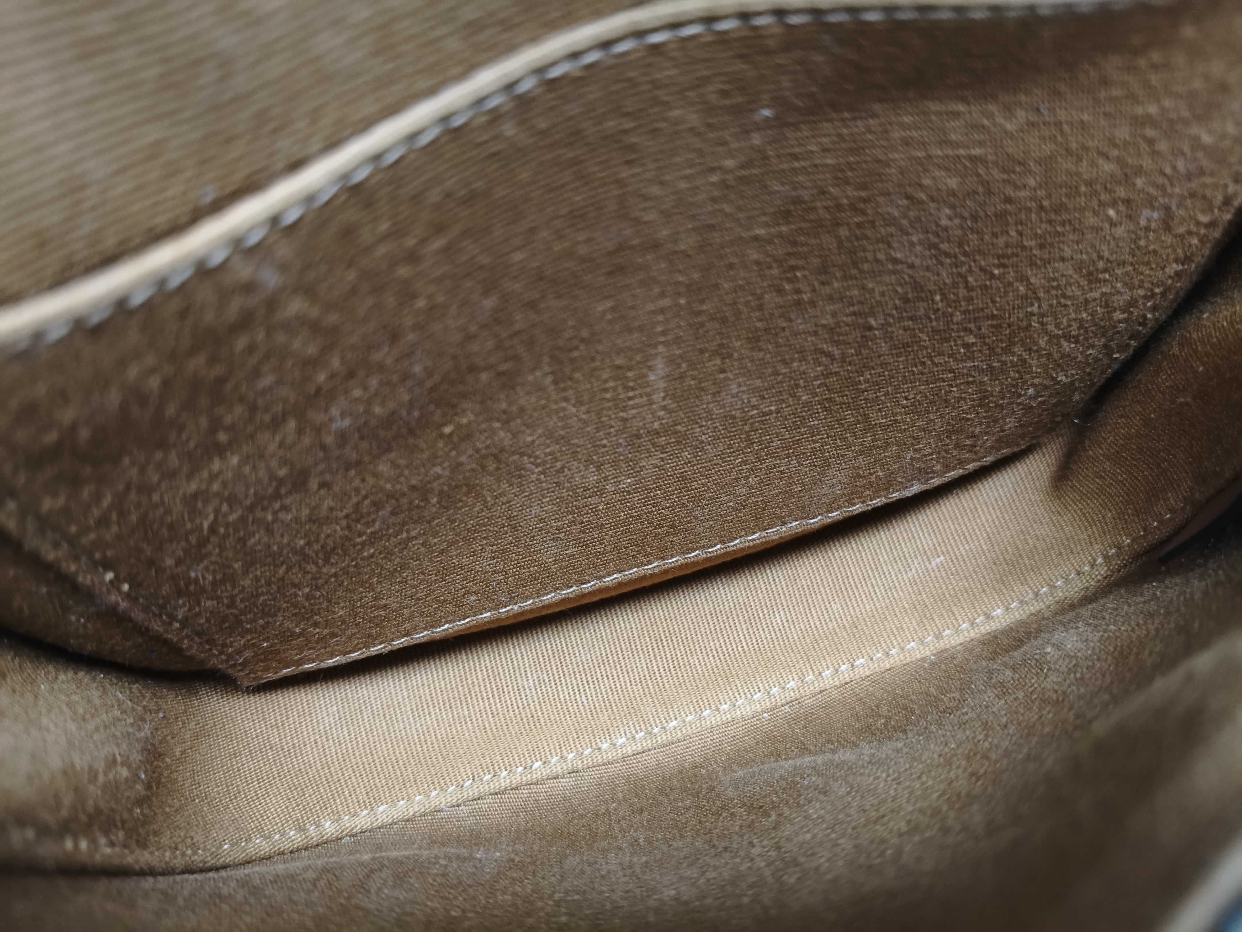 Triomphe PVC x Leather Mini Buzas Shoulder Bag — view 10