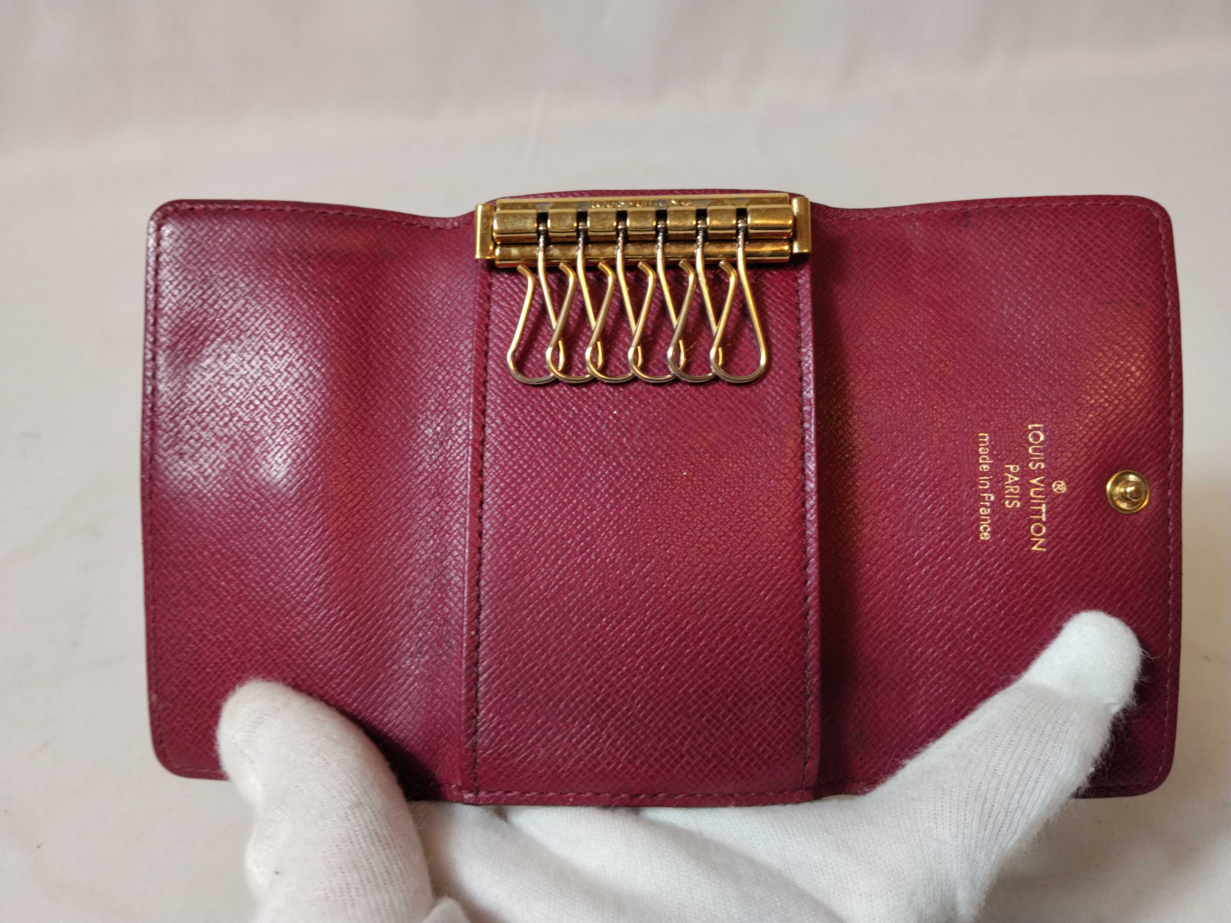 Monogram M60701 Multicles 6 Fuchsia Key Case — view 7