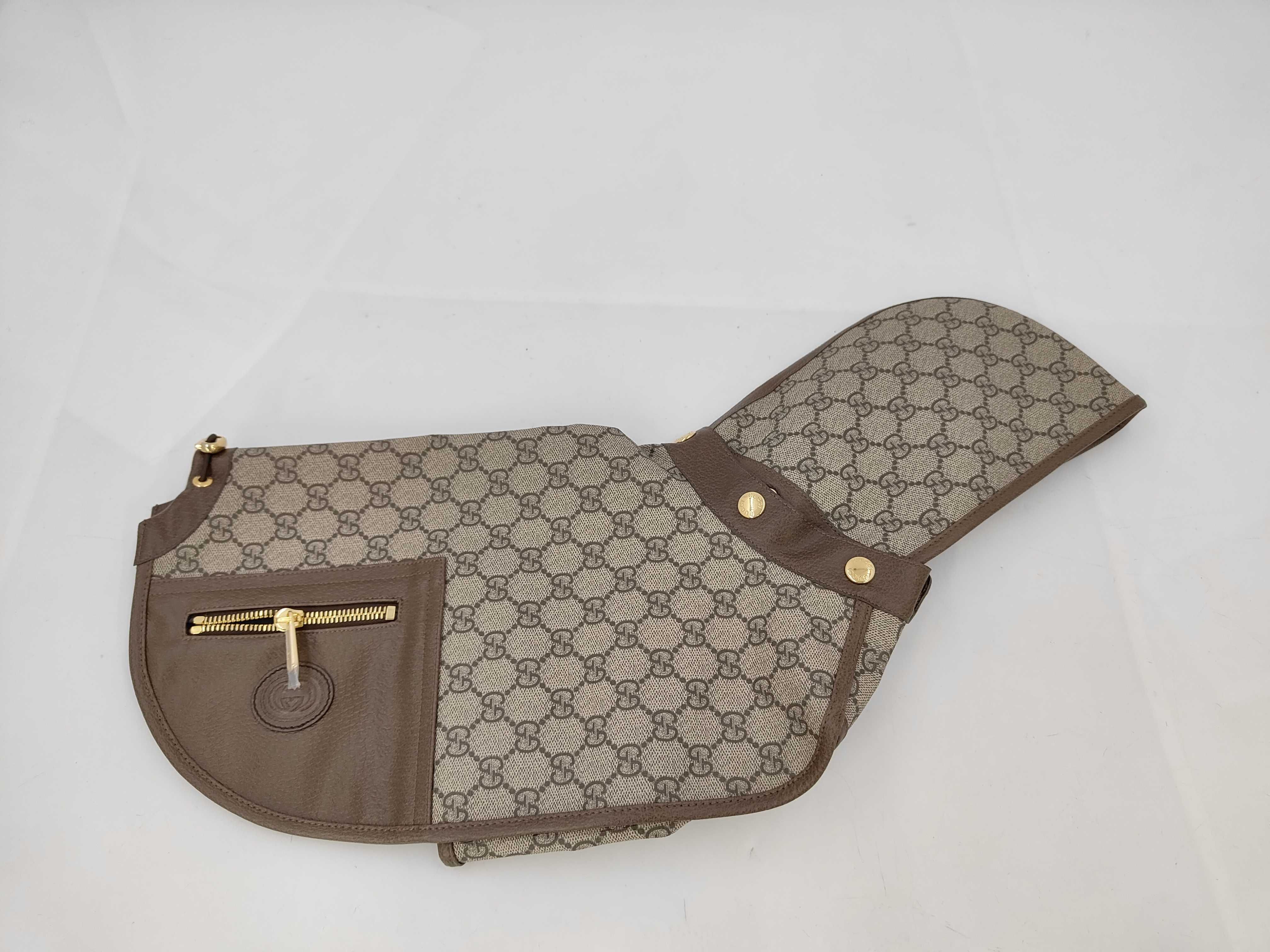 hooded pet coat, GG Supreme, 695719, size XS, unused, includes dust bag and other accessories.