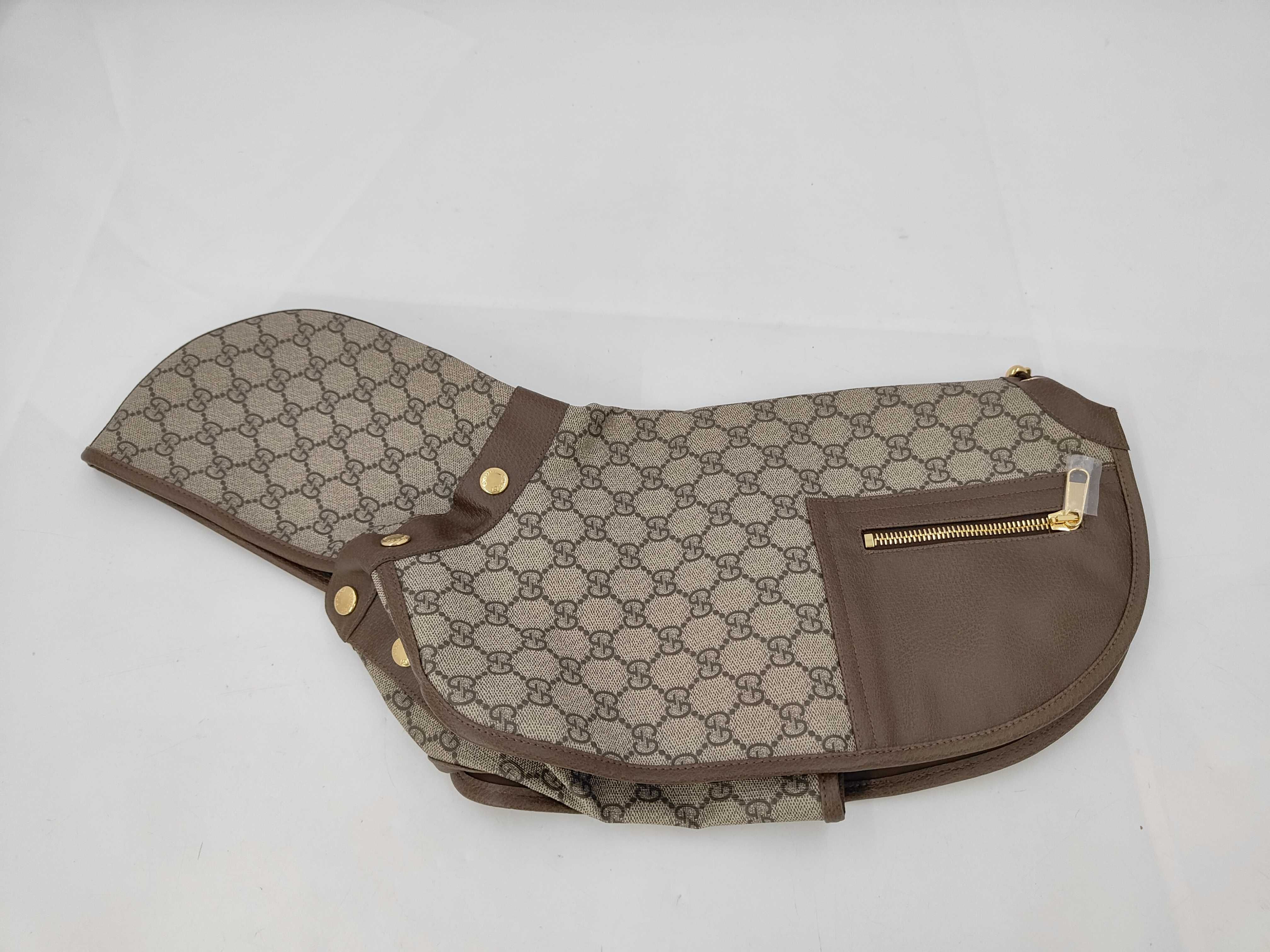 hooded pet coat, GG Supreme, 695719, size XS, unused, includes dust bag and other accessories. — view 2