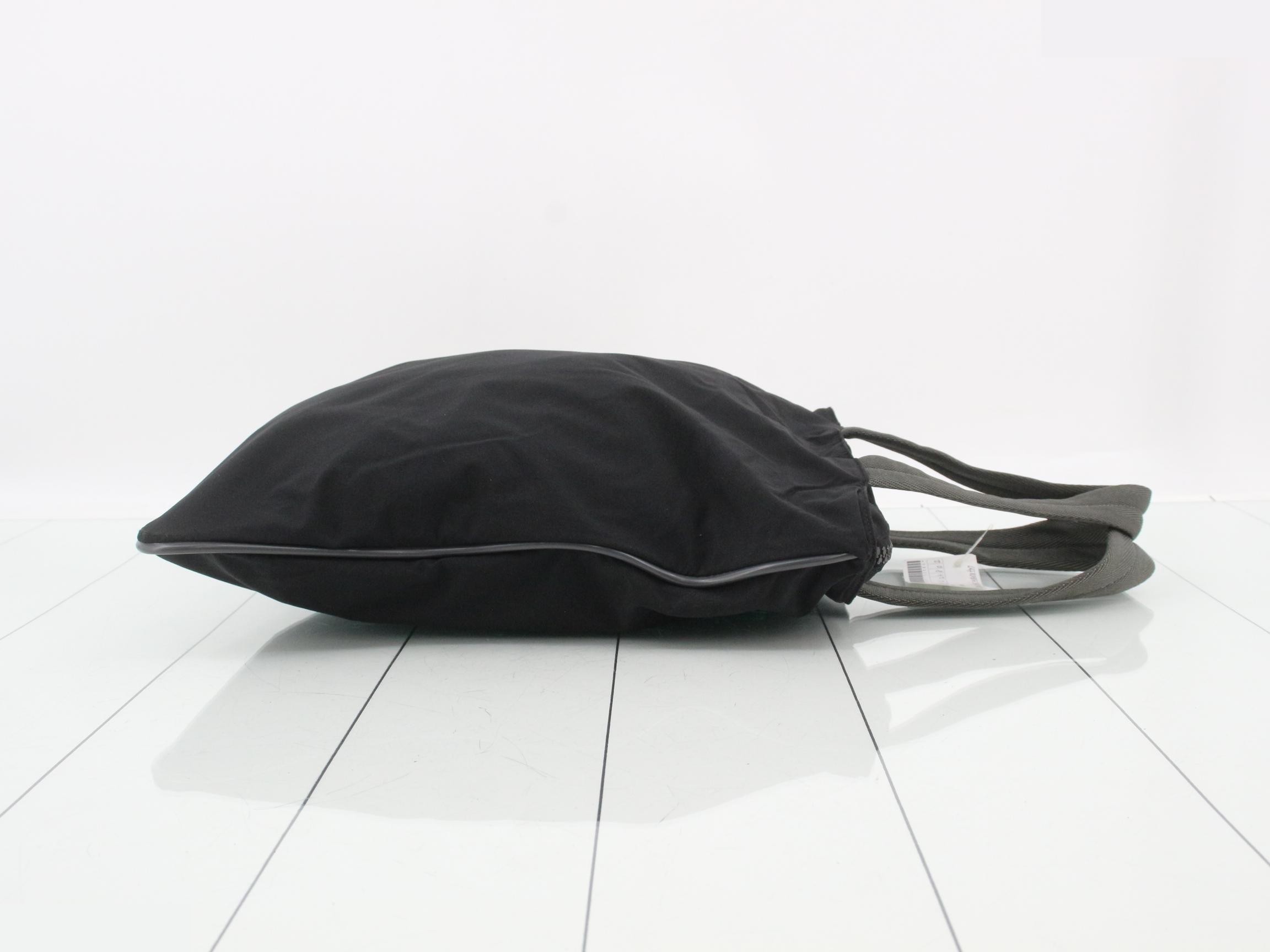 Nylon handbag, model 4VA070, black — view 3