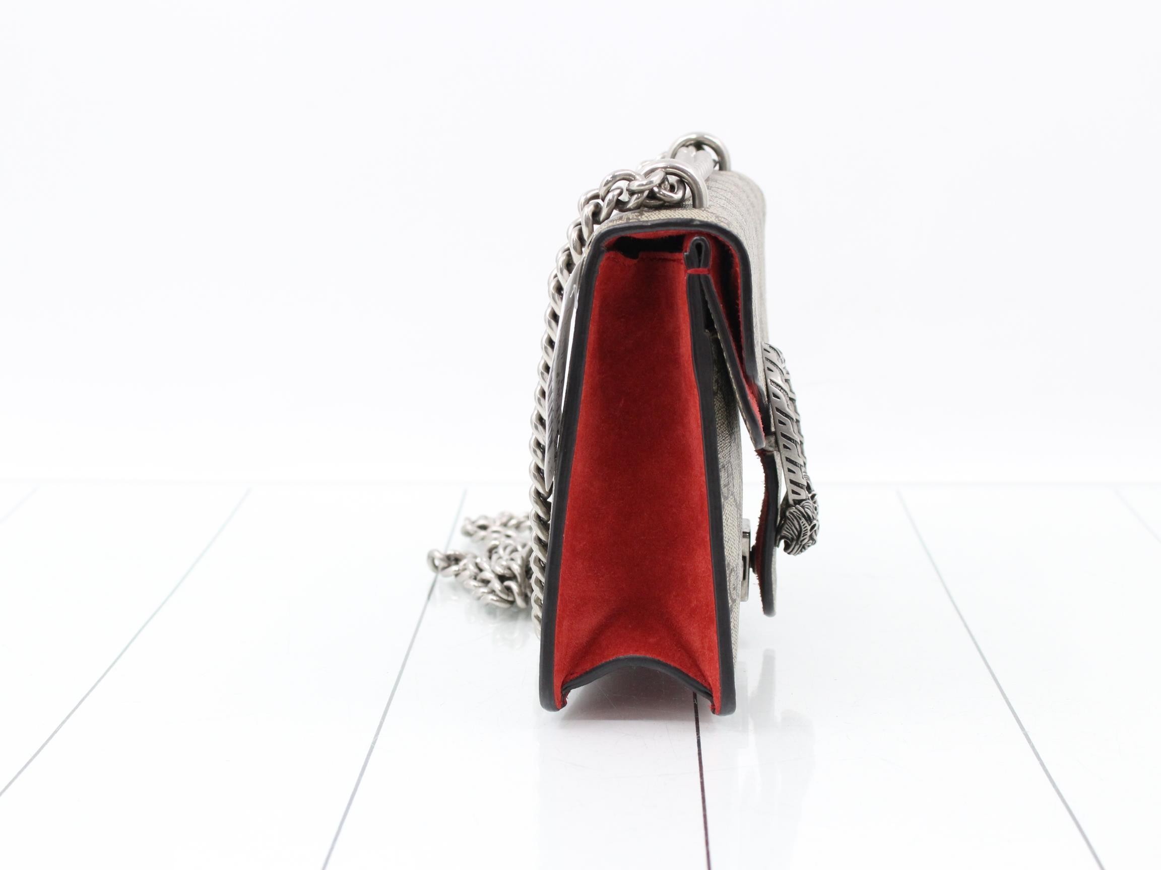 Dionysus GG Supreme Chain Shoulder Bag — view 4
