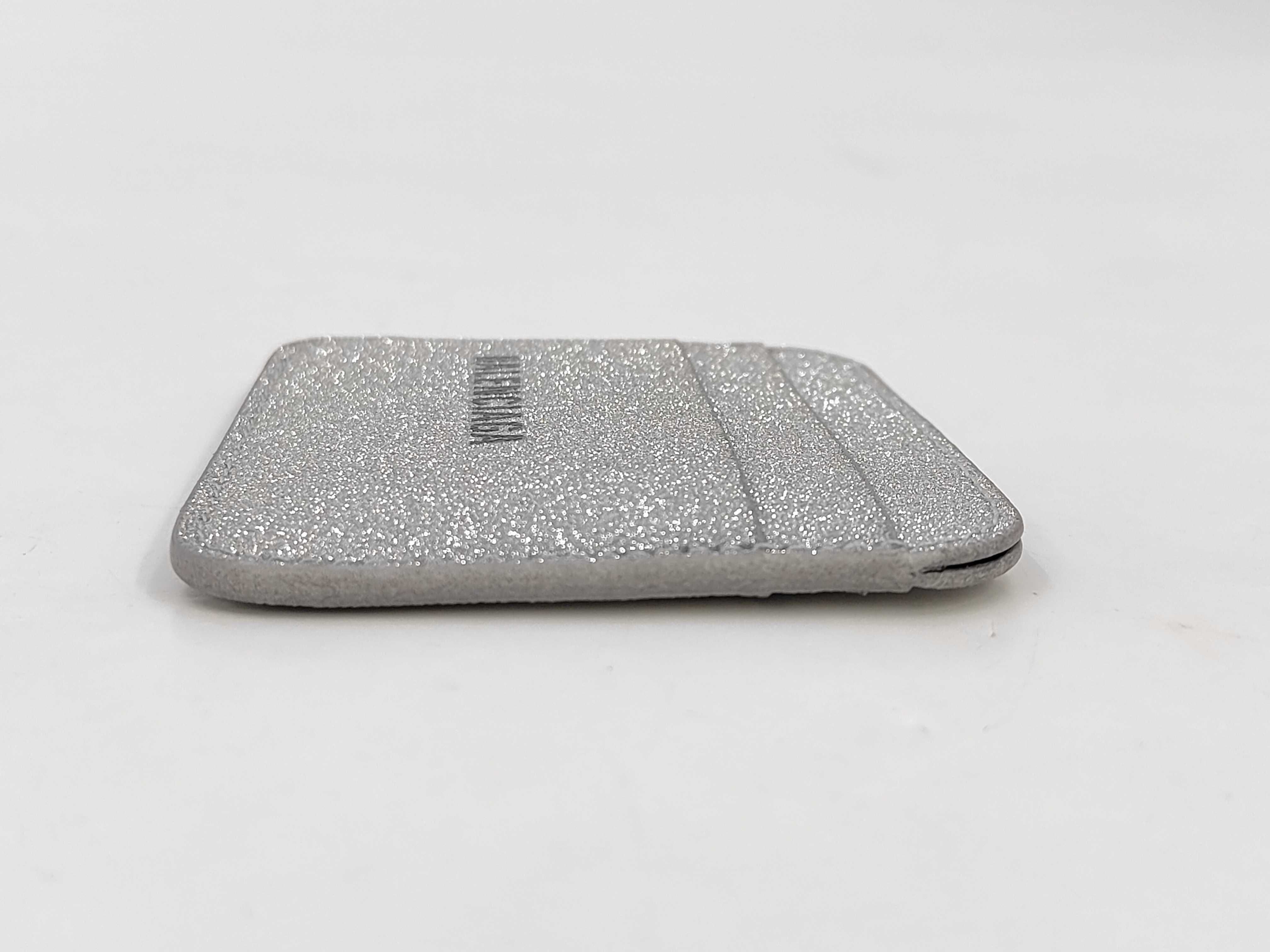 Glitter Card Case, Silver, 593812 (Other Accessories) — view 3