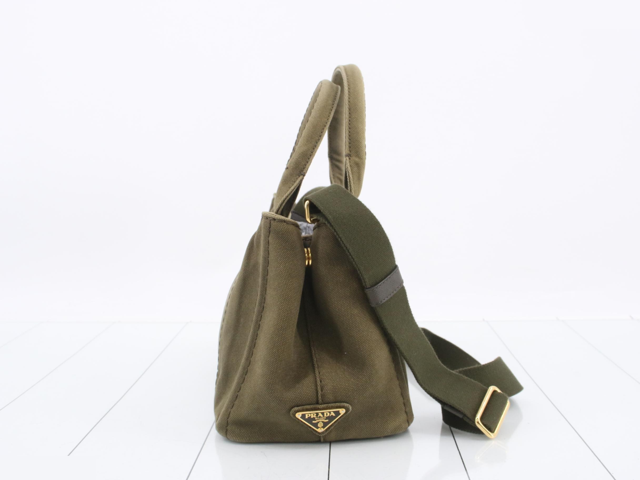 Canapa Tote Bag, Khaki — view 4