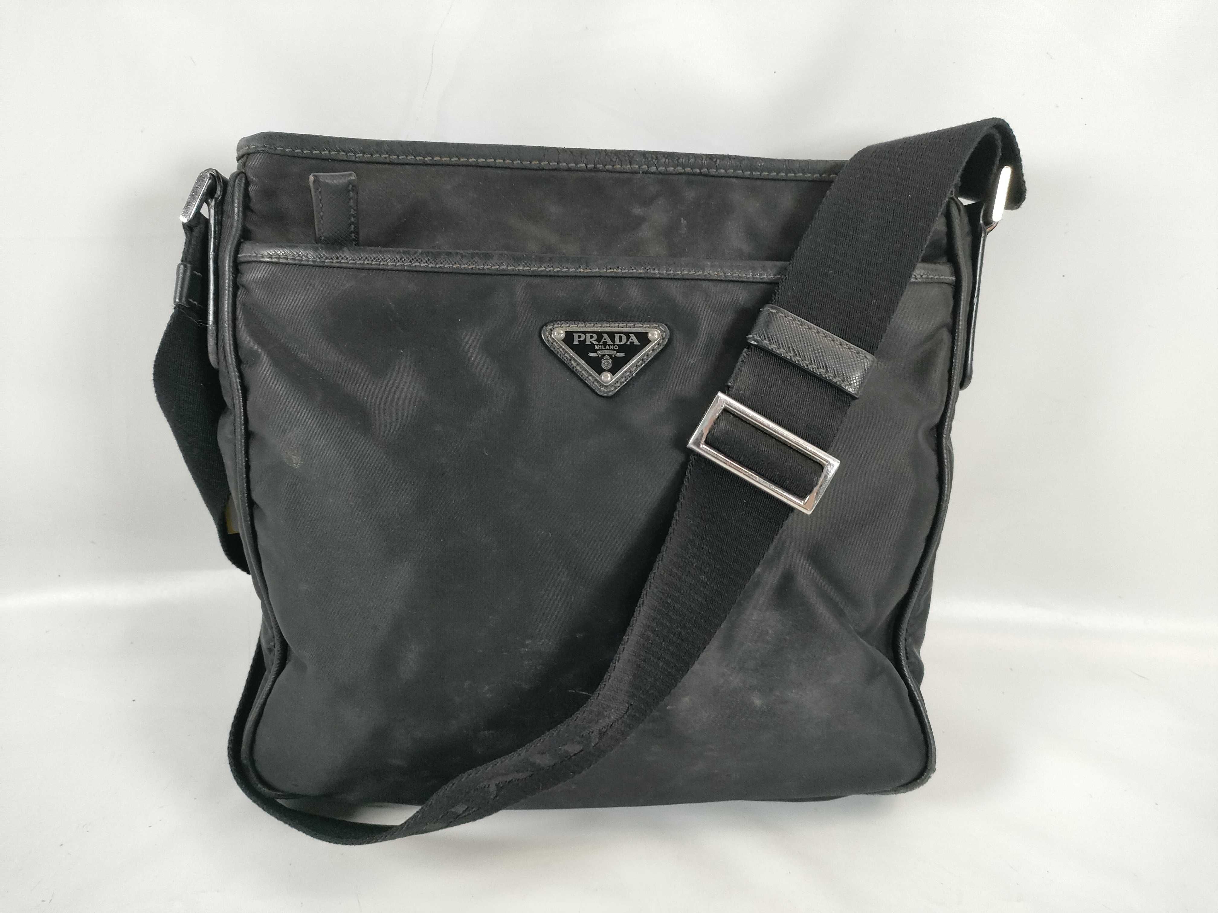 Nylon Jacquard Shoulder Bag