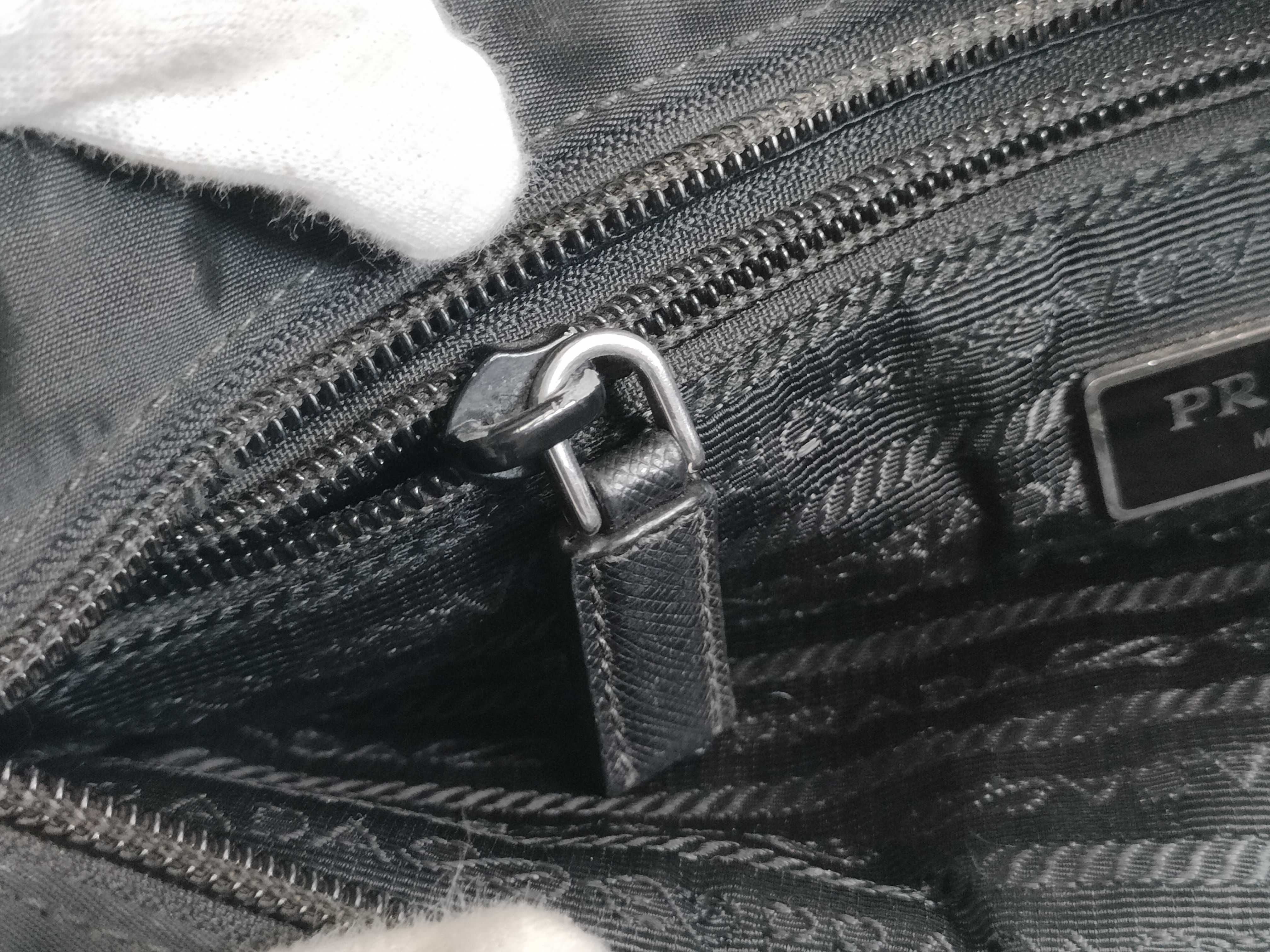 Nylon Jacquard Shoulder Bag — view 12