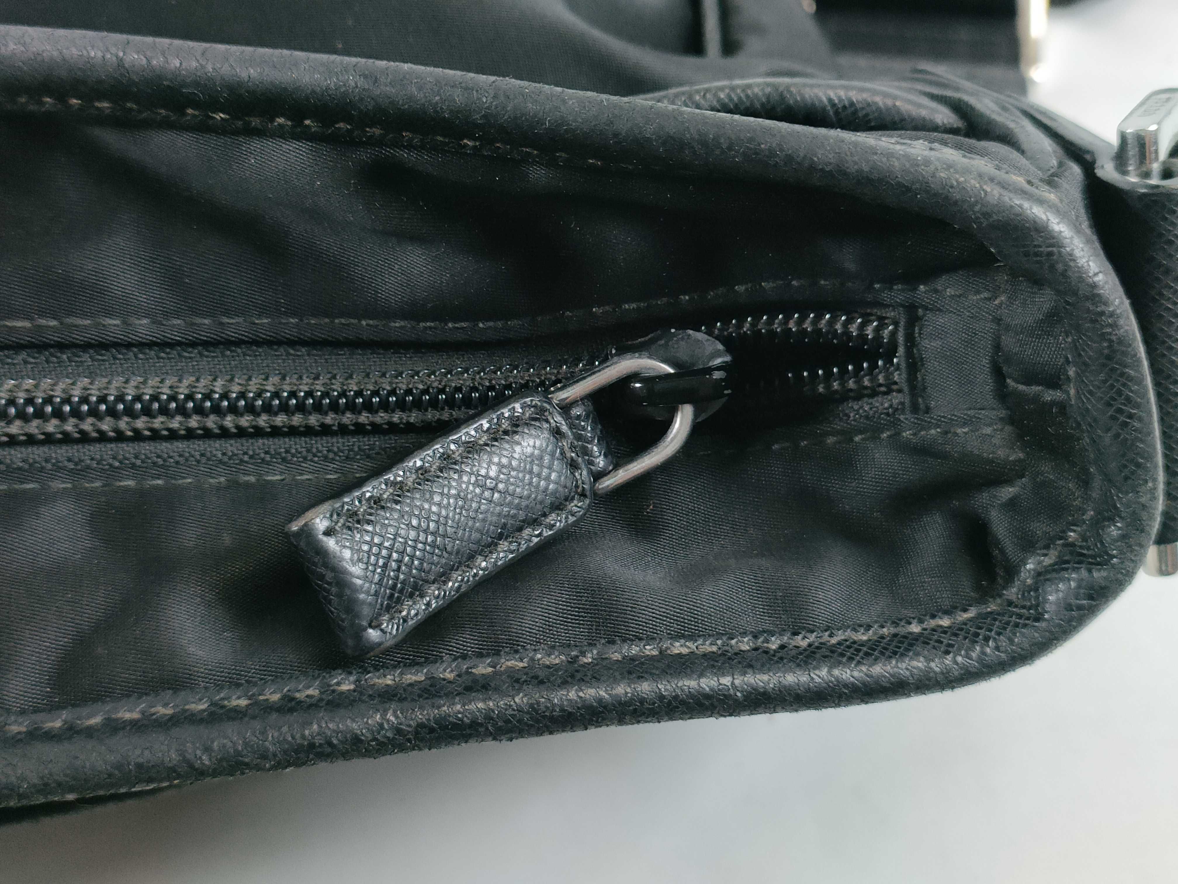 Nylon Jacquard Shoulder Bag — view 8