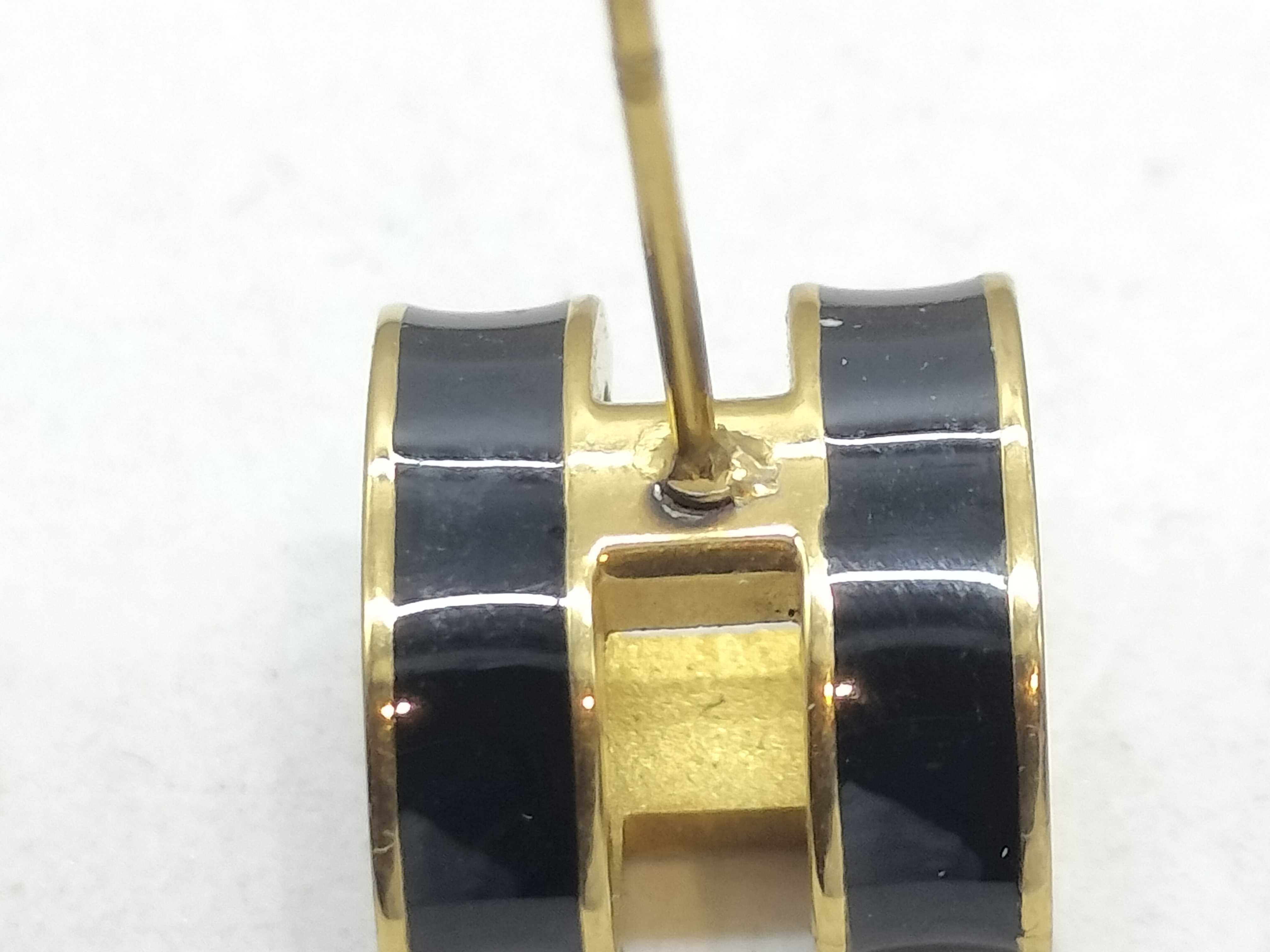 Constance Earrings Gold/Black Earrings — view 7
