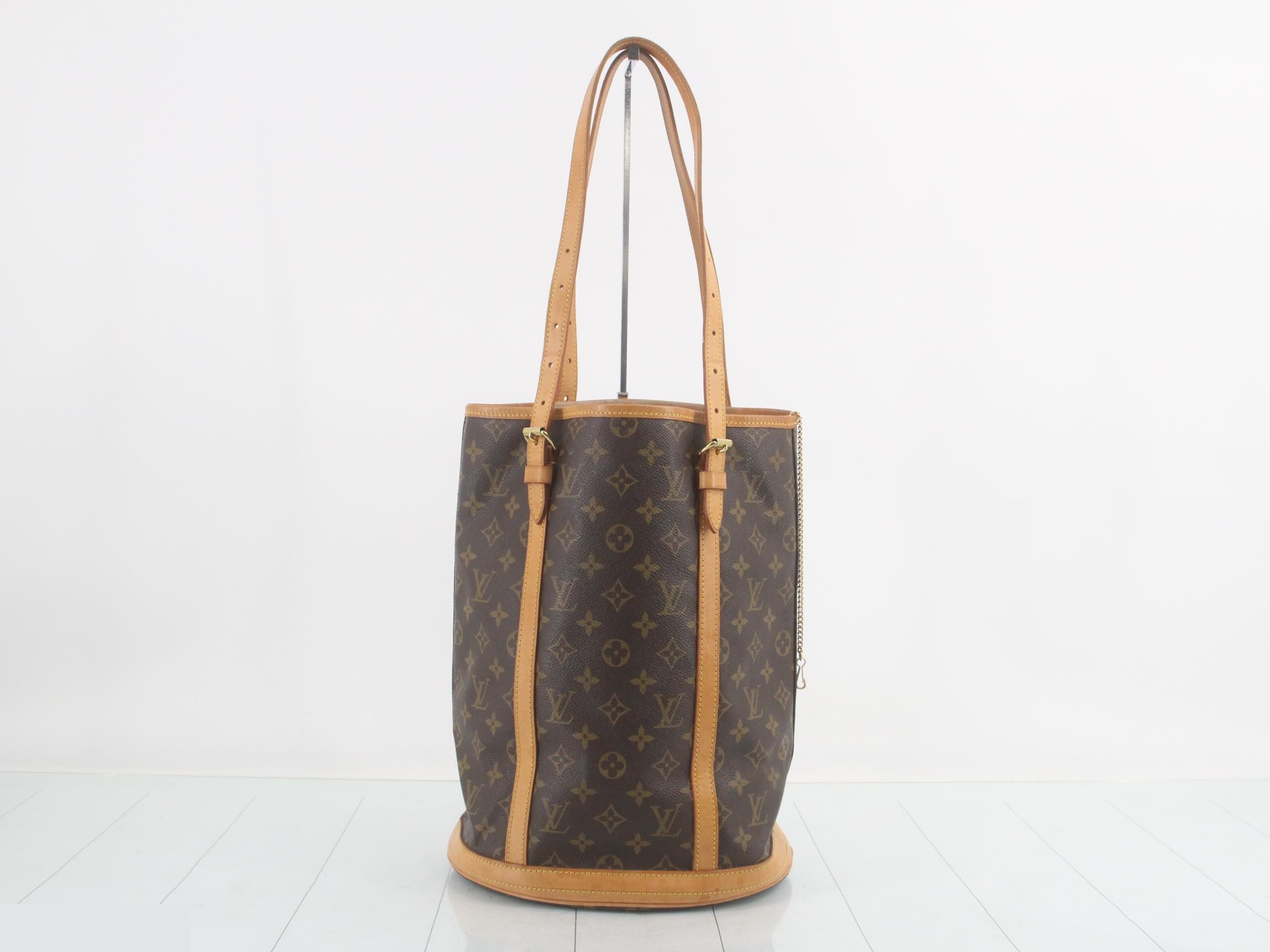 Monogram Bucket GM Tote Bag with Pouch — view 2