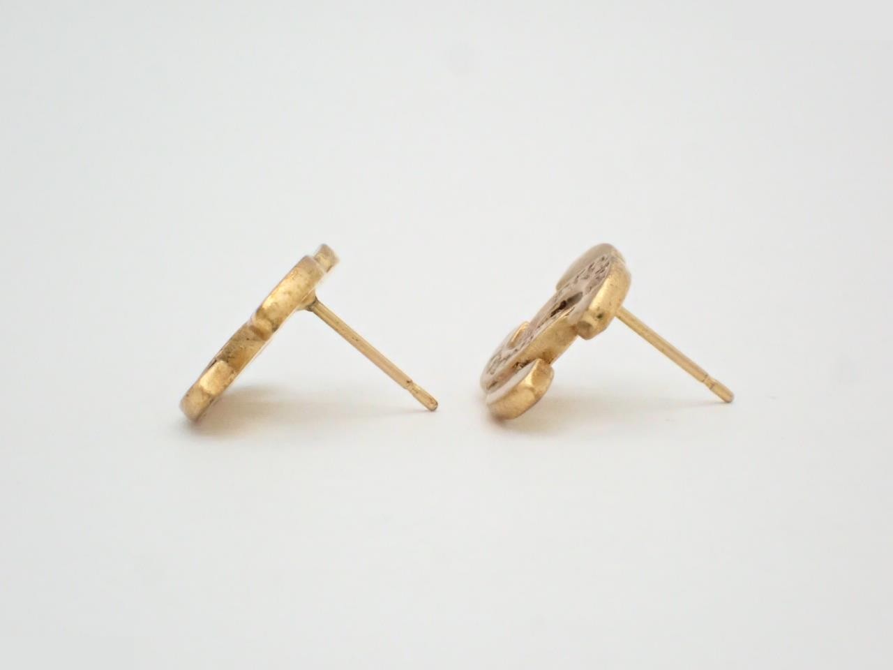 Vintage here mark earrings — view 3