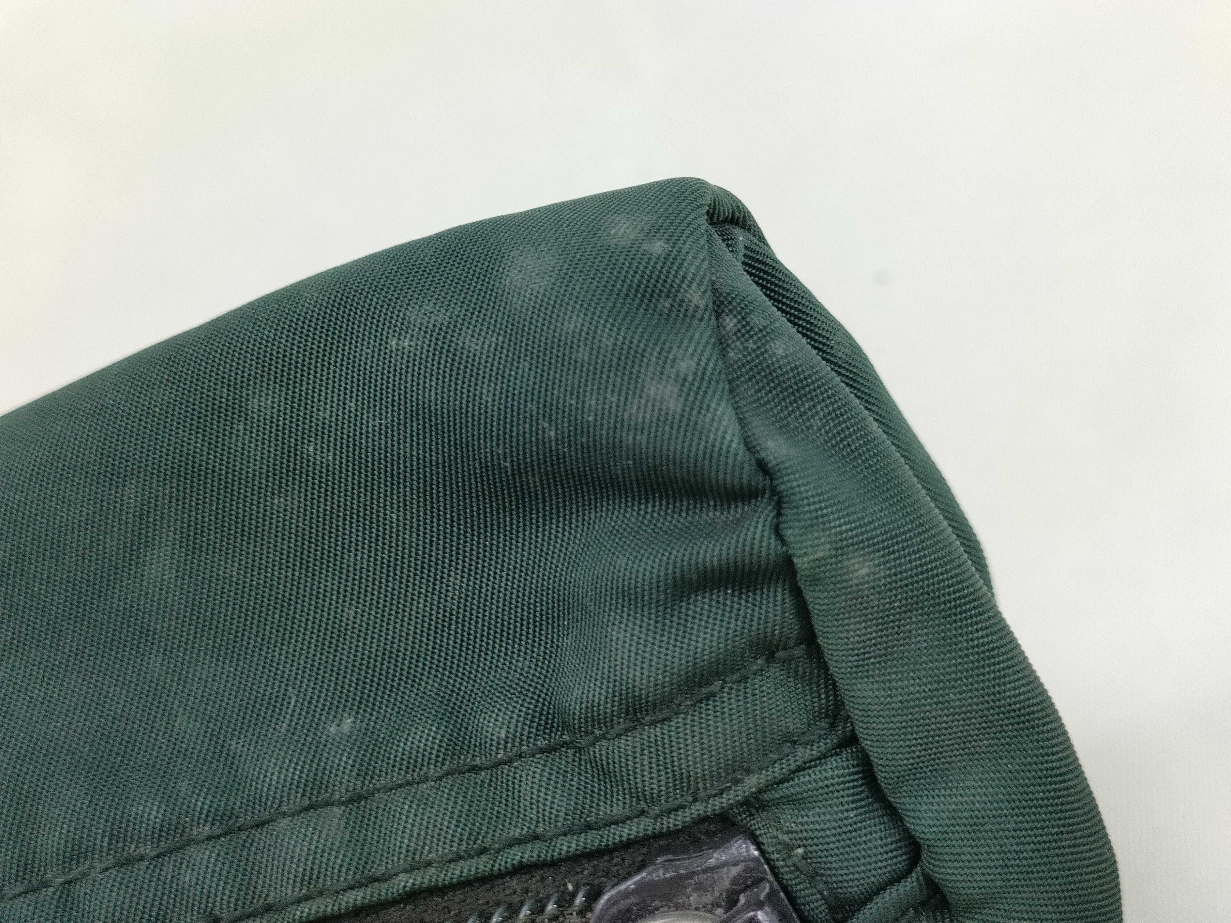 Nylon Pouch, Green, White Tag (Item No. 104), with Card Slot, Wallet — view 11