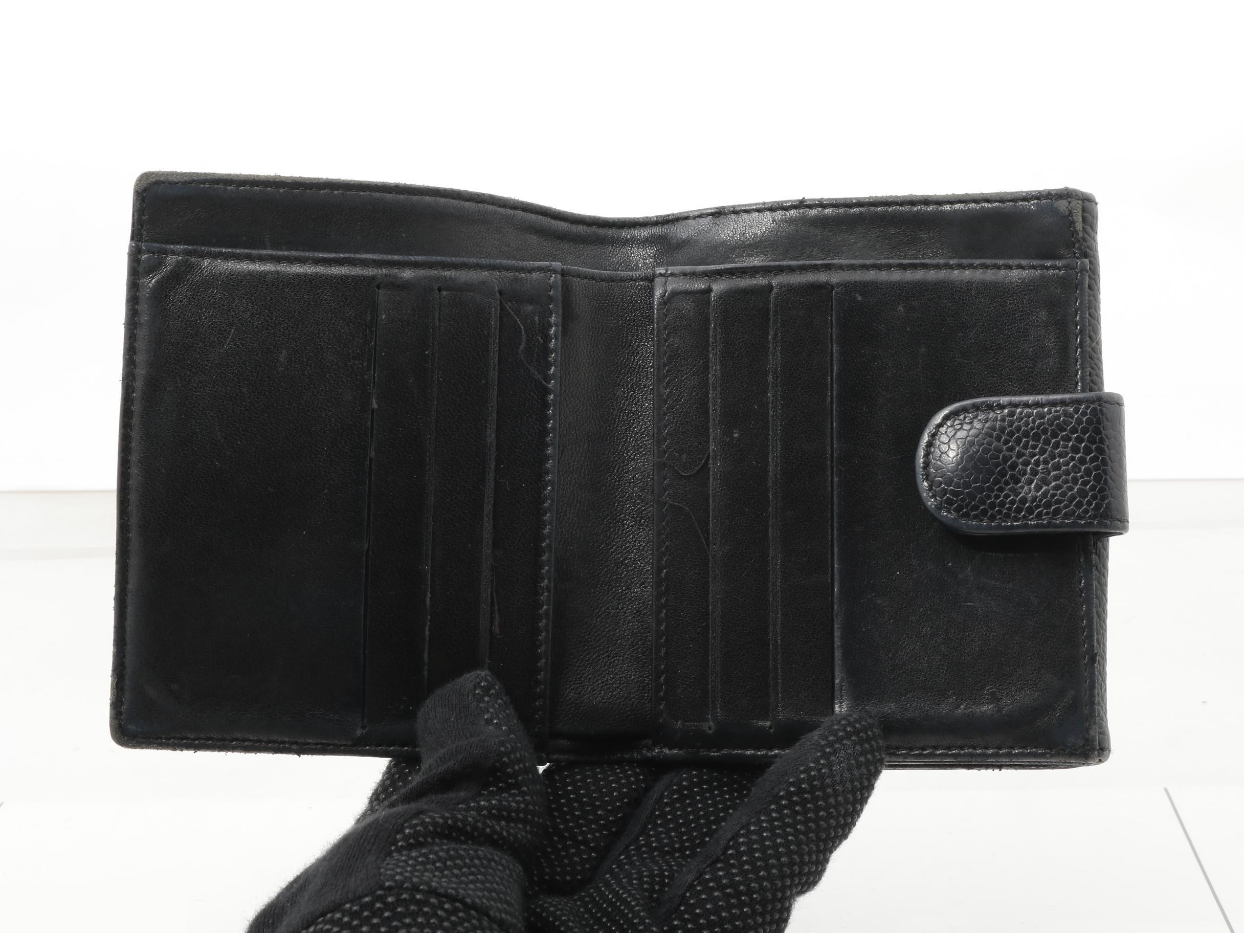 Caviar Skin Folding Wallet — view 4