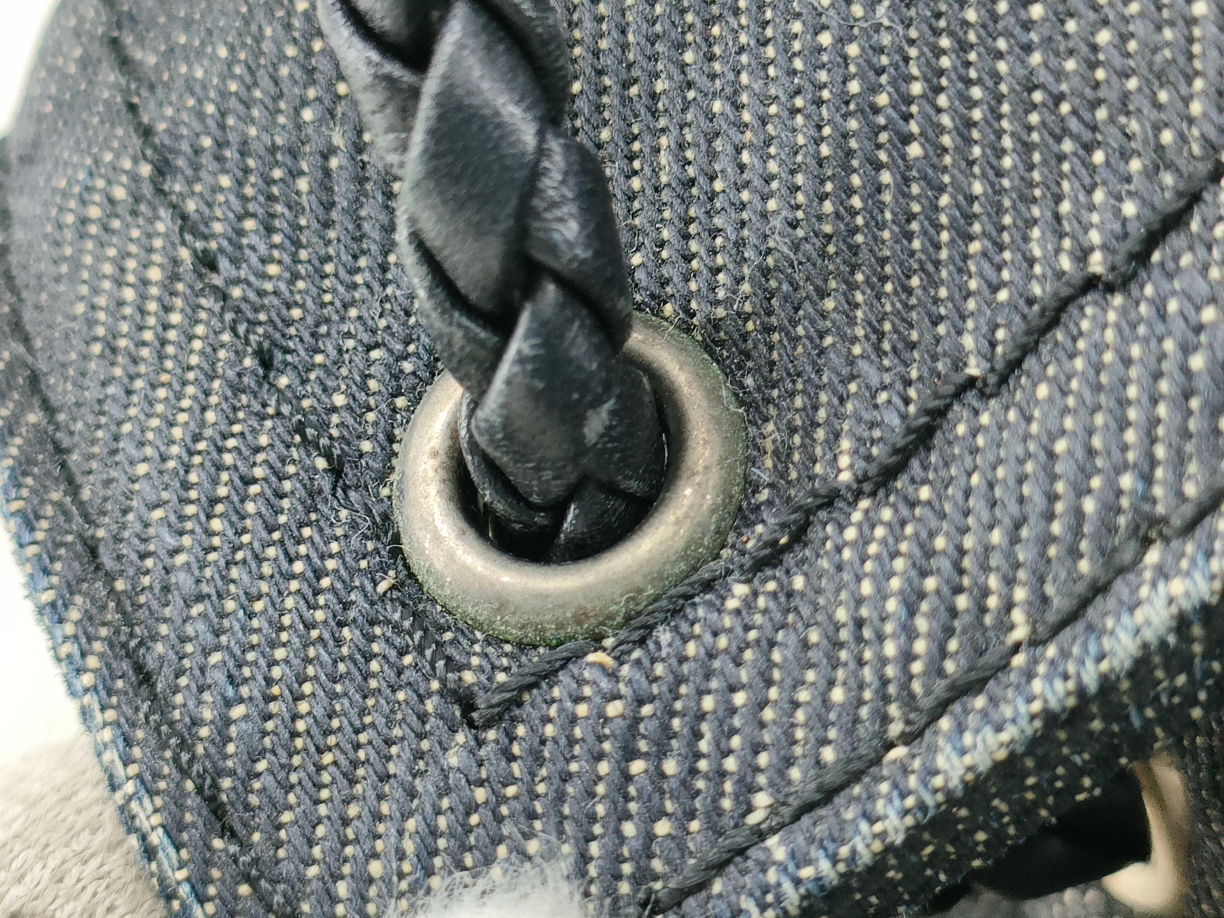 denim shopper tote handbag — view 15