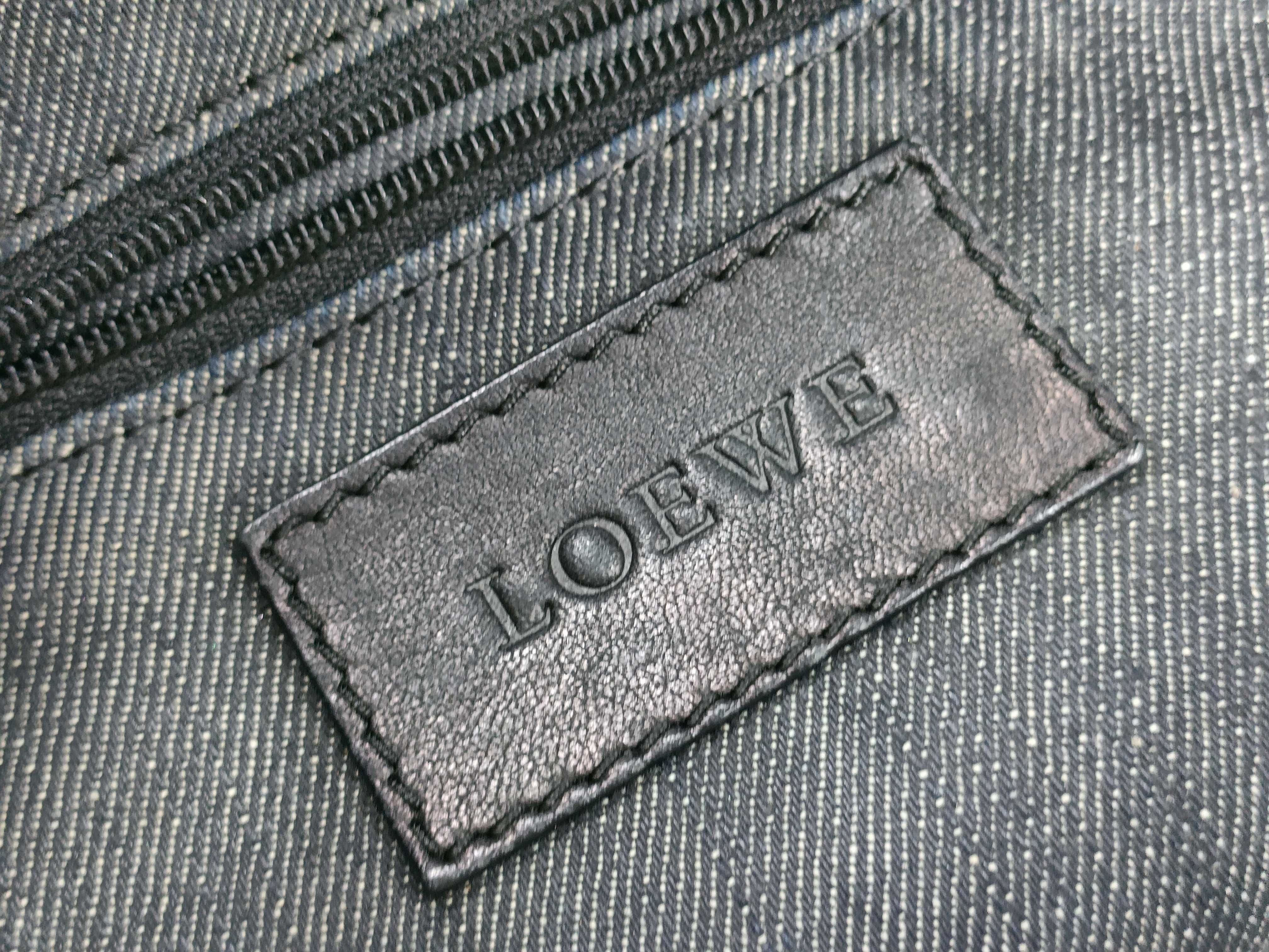 denim shopper tote handbag — view 10