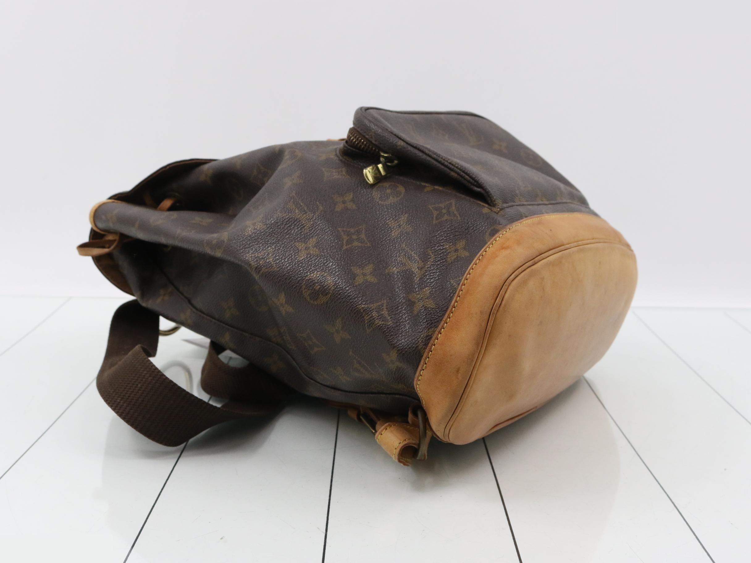 Monogram Montsouris GM Backpack — view 5